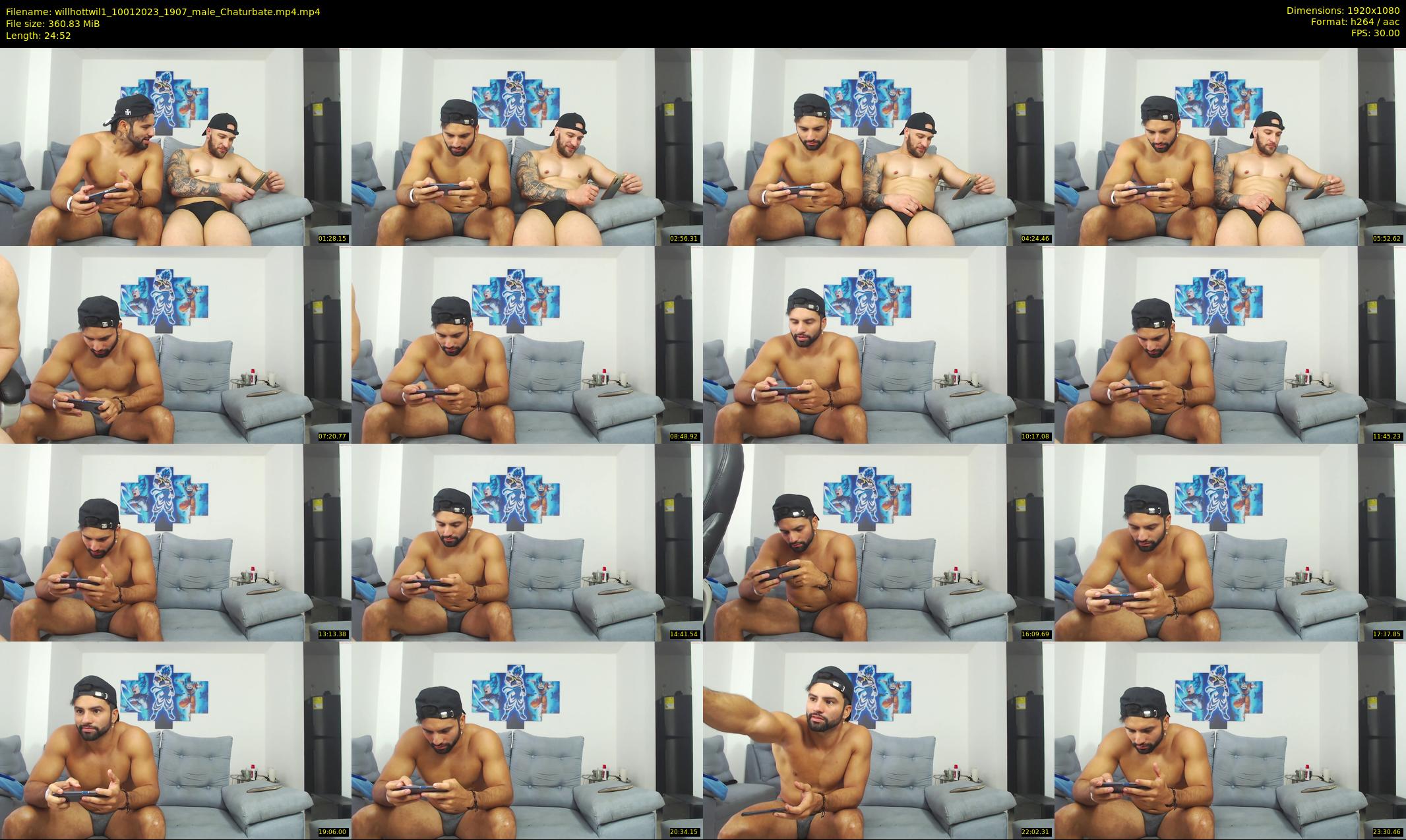 willhottwil1 — 25 minute Chaturbate couple cam show recording, 1080p, Jan 10, 2023