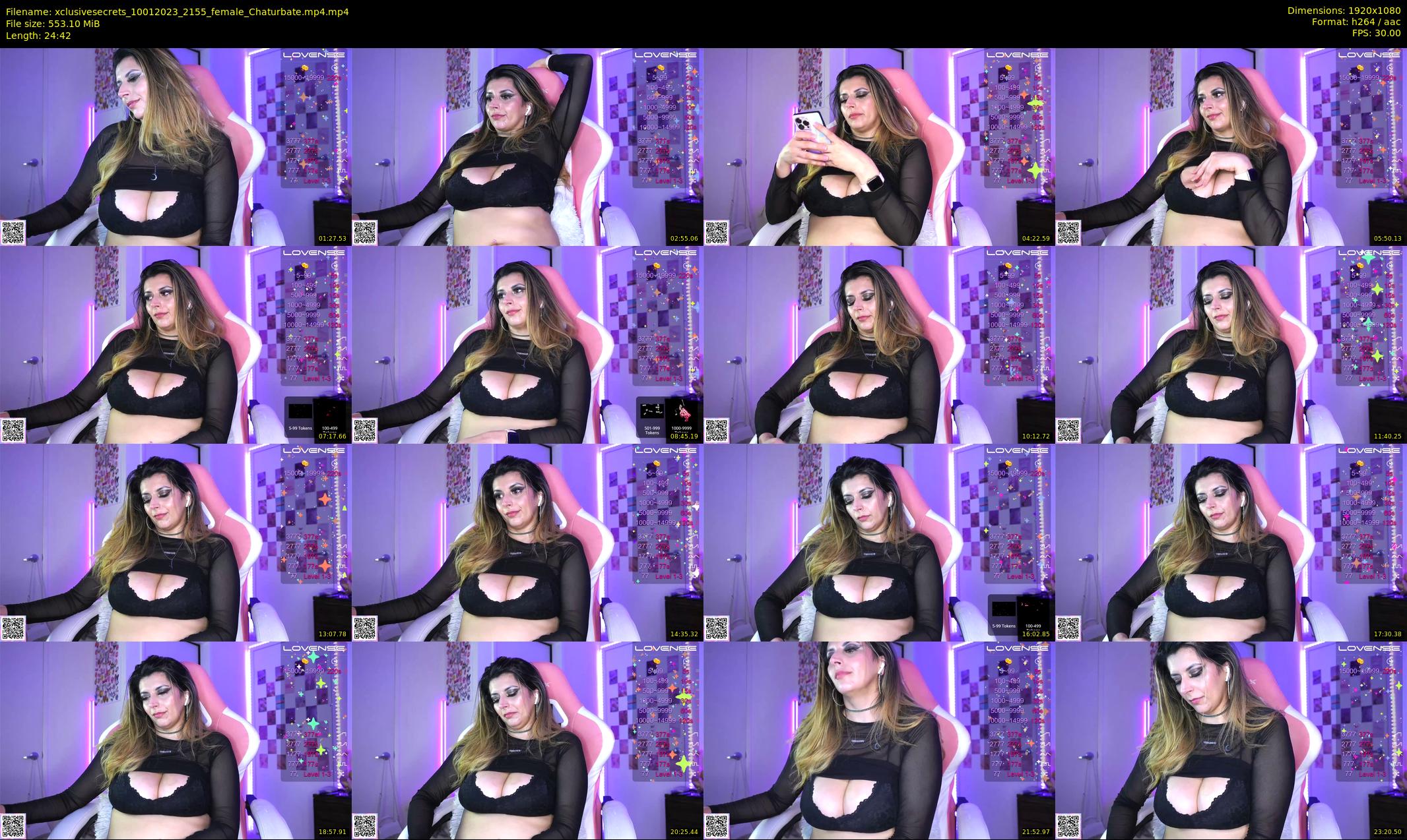 xclusivesecrets — 25 minute Chaturbate female cam show recording, 1080p, Jan 10, 2023