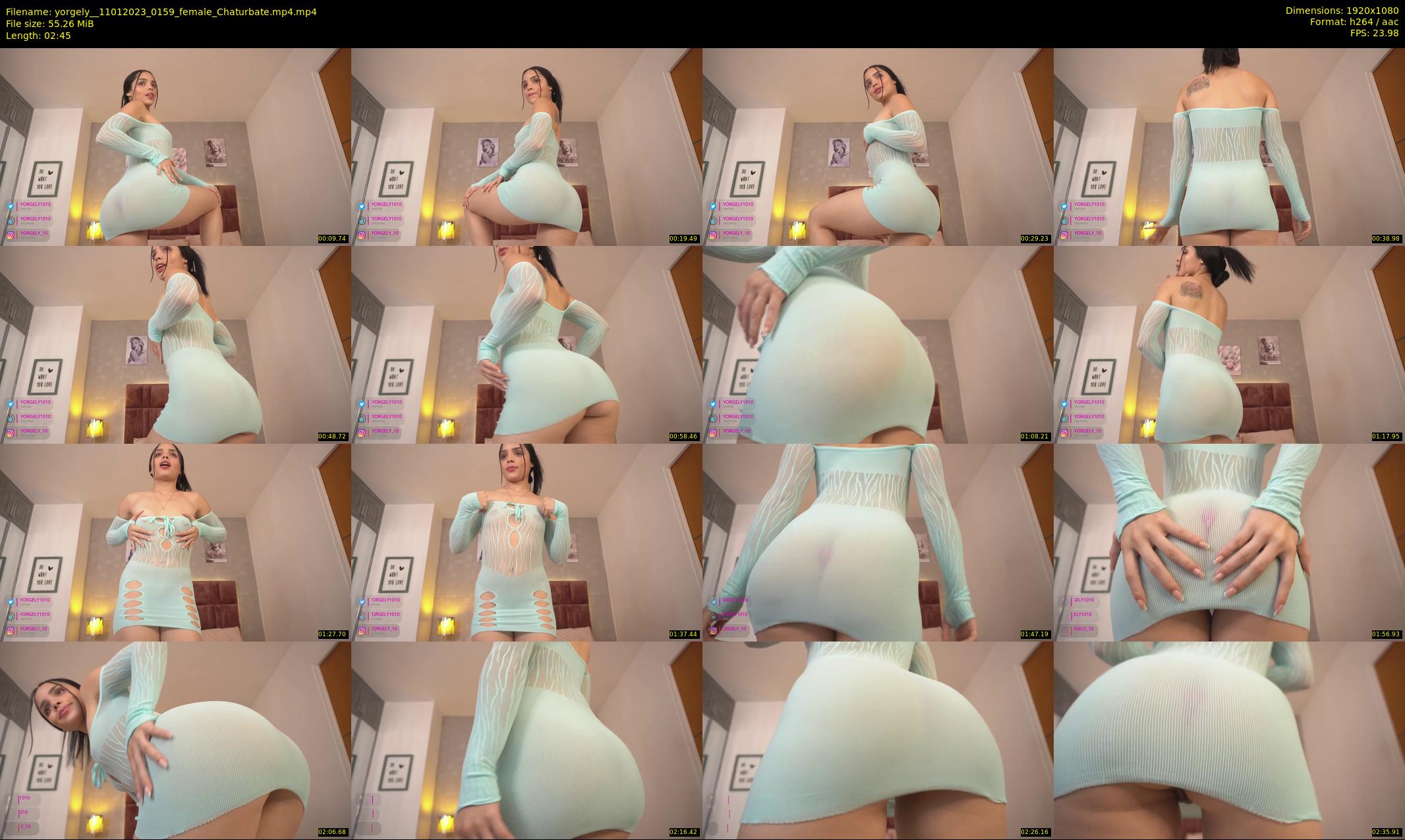 yorgely_ — 3 minute Chaturbate female cam show recording, 1080p, Jan 11, 2023