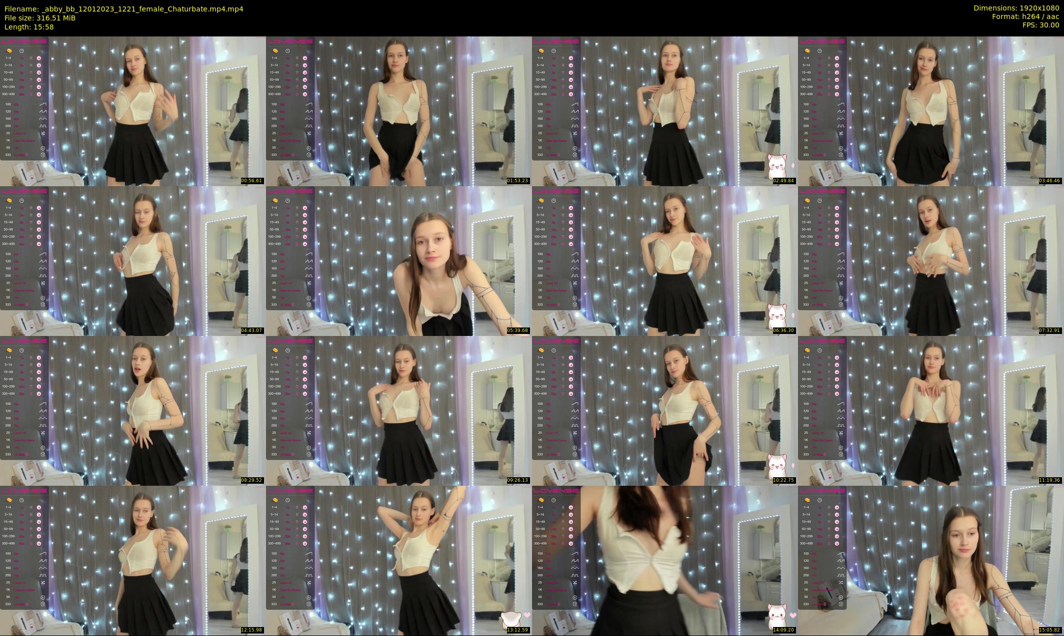 _abby_bb — 16 minute Chaturbate female cam show recording, 1080p, Jan 12, 2023