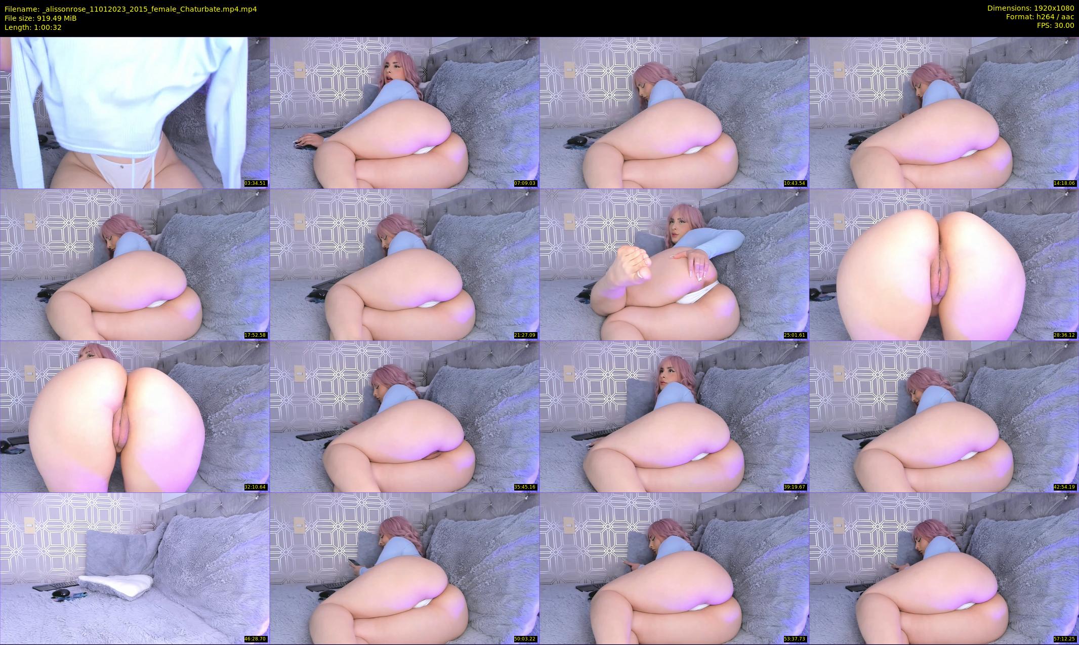 _alissonrose — 61 minute Chaturbate female cam show recording, 1080p, Jan 11, 2023