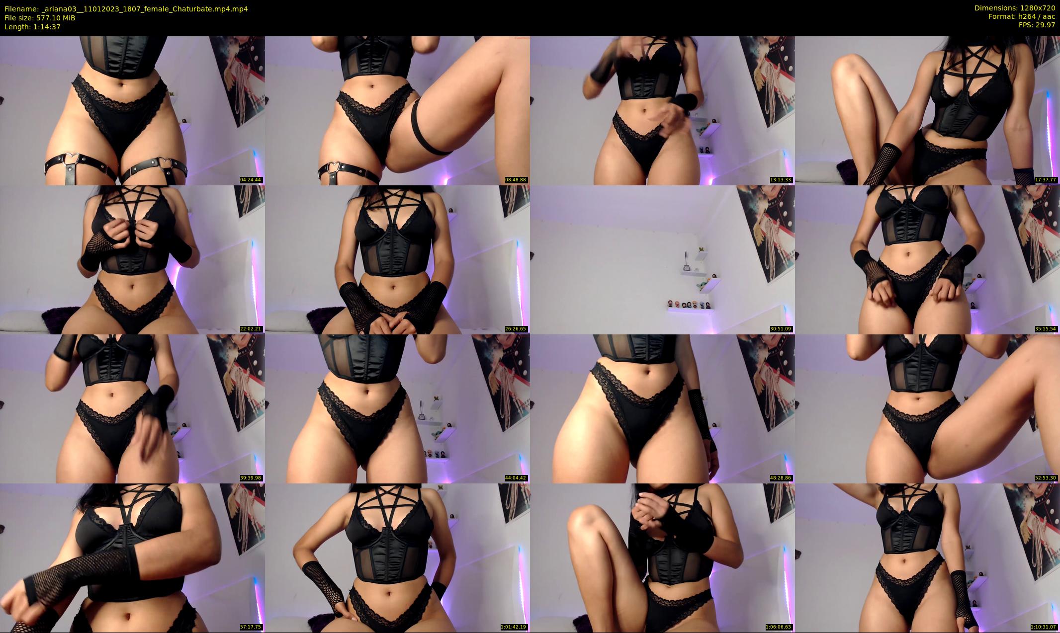 _ariana03_ — 75 minute Chaturbate female cam show recording, 720p, Jan 11, 2023