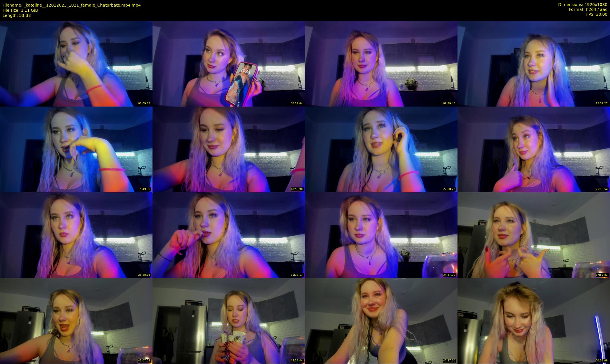_kateline_ — 54 minute Chaturbate female cam show recording, 1080p, Jan 12, 2023