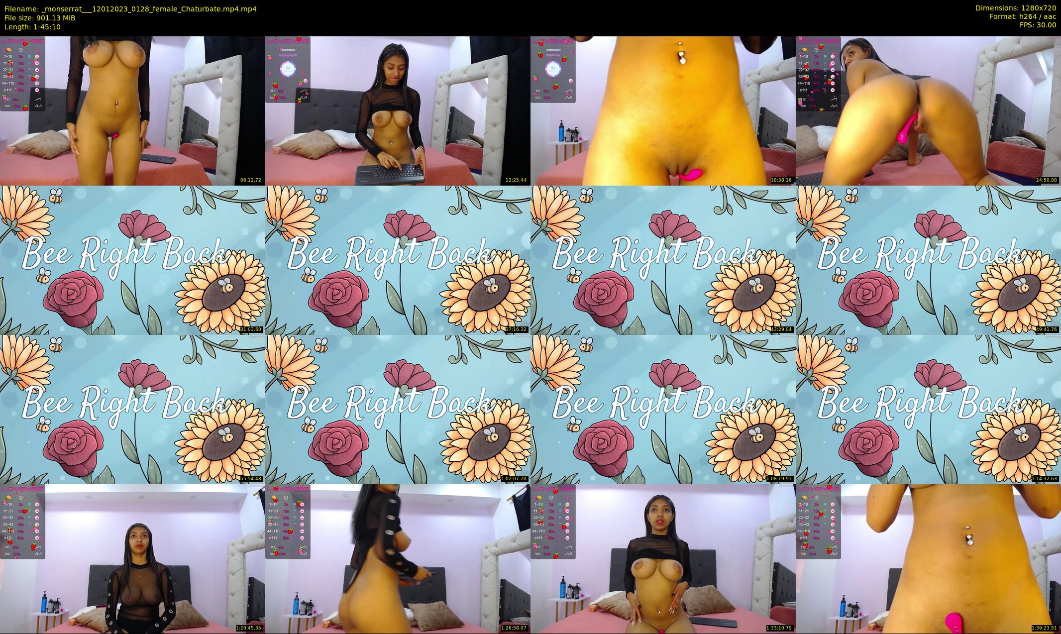 _monserrat__ — 106 minute Chaturbate female cam show recording, 720p, Jan 12, 2023