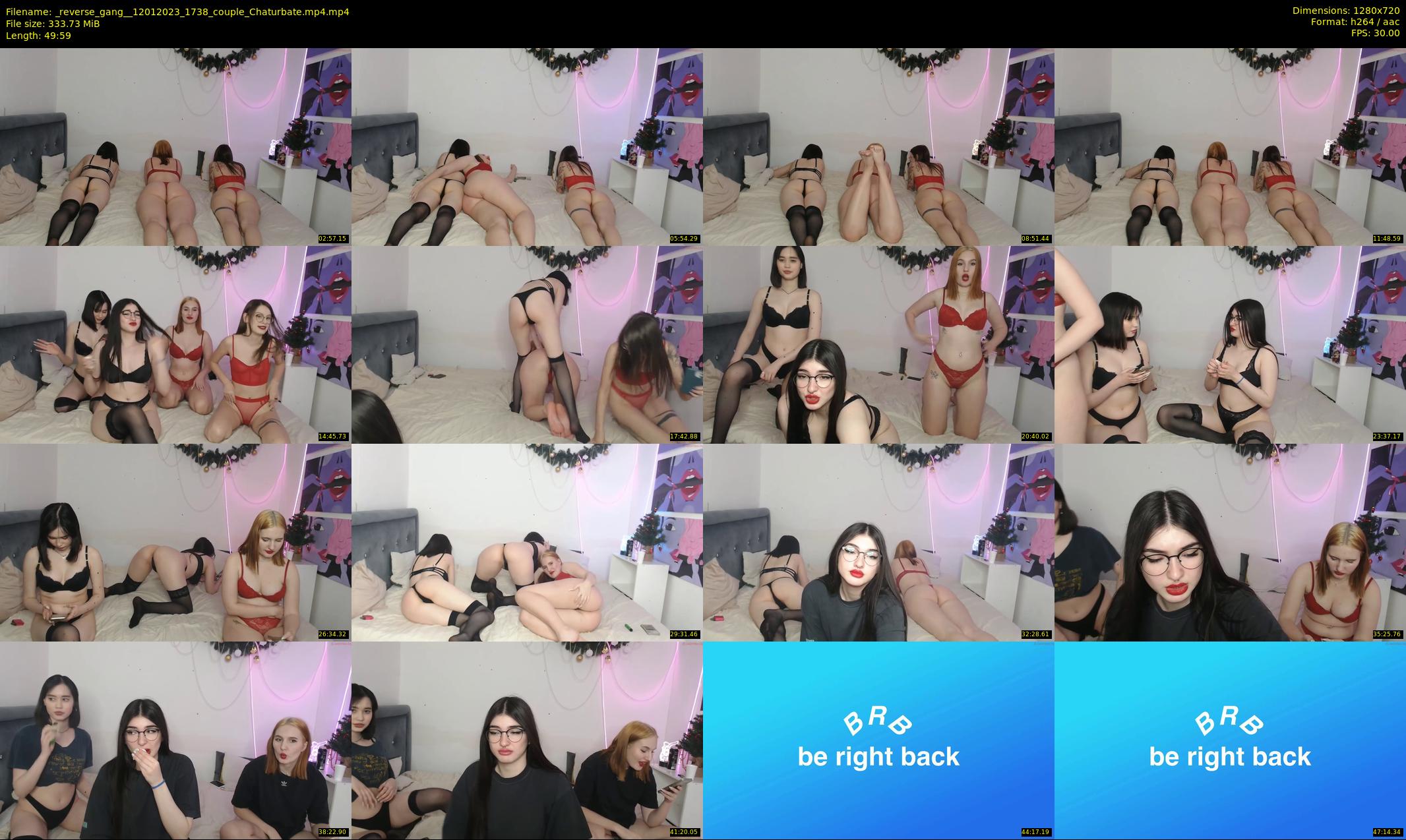 _reverse_gang_ — 50 minute Chaturbate couple cam show recording, 720p, Jan 12, 2023
