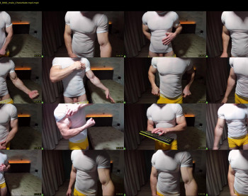 adam_muscle_ — 15 minute Chaturbate male cam show recording, 1080p, Jan 11, 2023