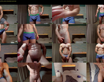 adam_muscle_ — 50 minute Chaturbate male cam show recording, 1080p, Jan 12, 2023