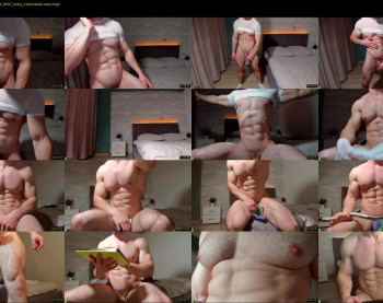 adam_muscle_ — 49 minute Chaturbate male cam show recording, 1080p, Jan 12, 2023
