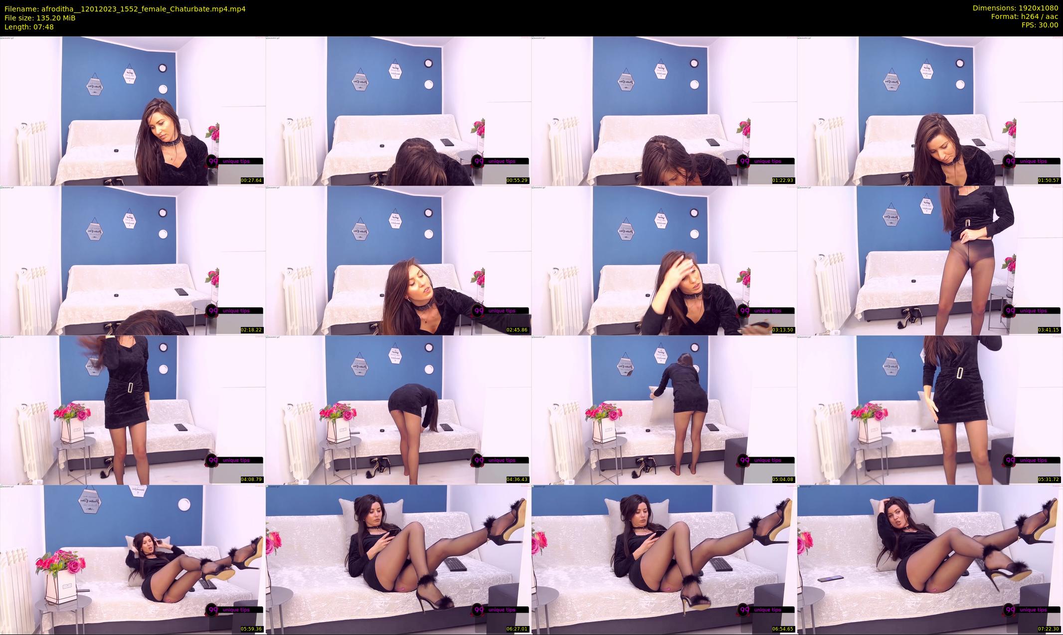 afroditha_ — 8 minute Chaturbate female cam show recording, 1080p, Jan 12, 2023
