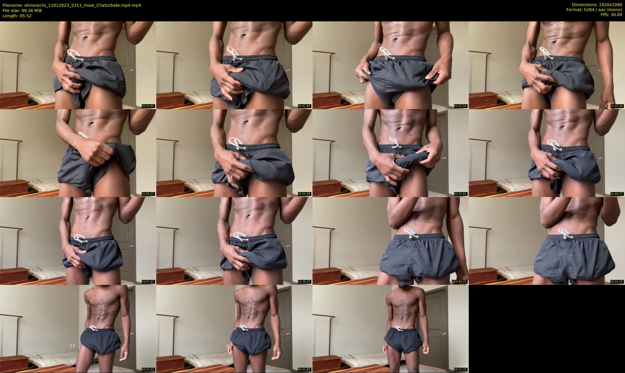 ahnoreclis — 6 minute Chaturbate male cam show recording, 1080p, Jan 11, 2023