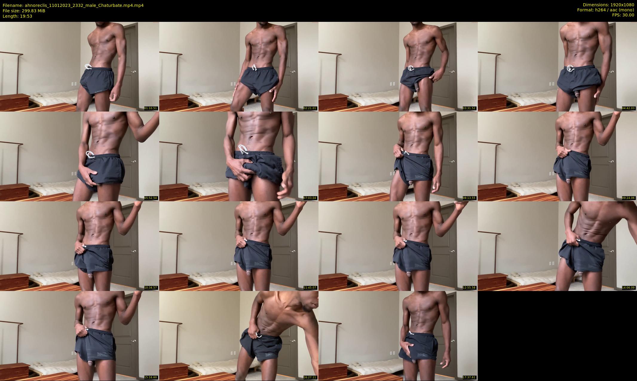 ahnoreclis — 20 minute Chaturbate male cam show recording, 1080p, Jan 11, 2023