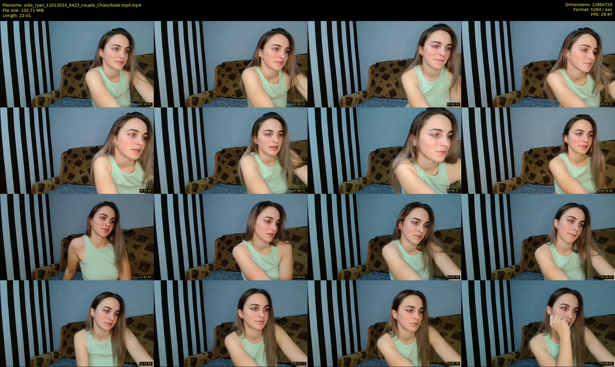 aida_ryan — 23 minute Chaturbate couple cam show recording, 720p, Jan 11, 2023