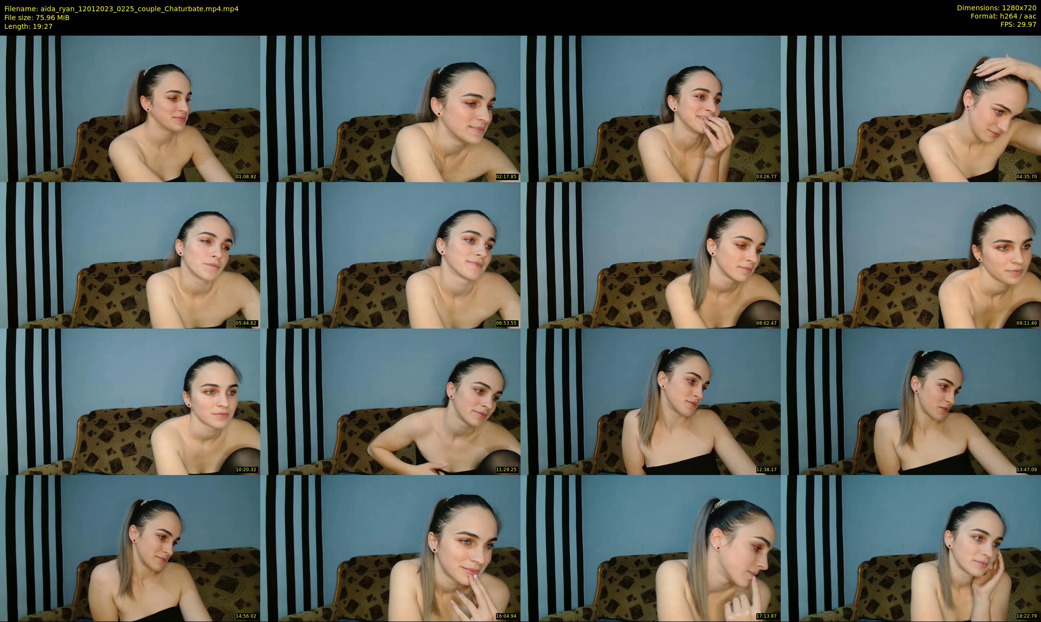 aida_ryan — 20 minute Chaturbate couple cam show recording, 720p, Jan 12, 2023