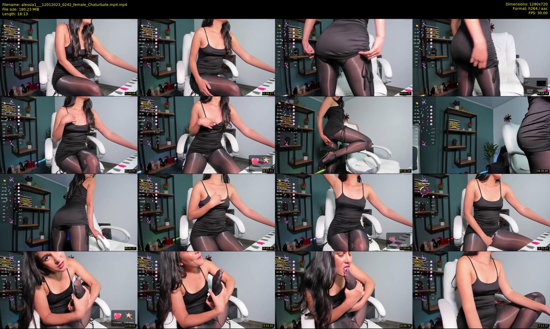 alessia1__ — 19 minute Chaturbate female cam show recording, 720p, Jan 12, 2023