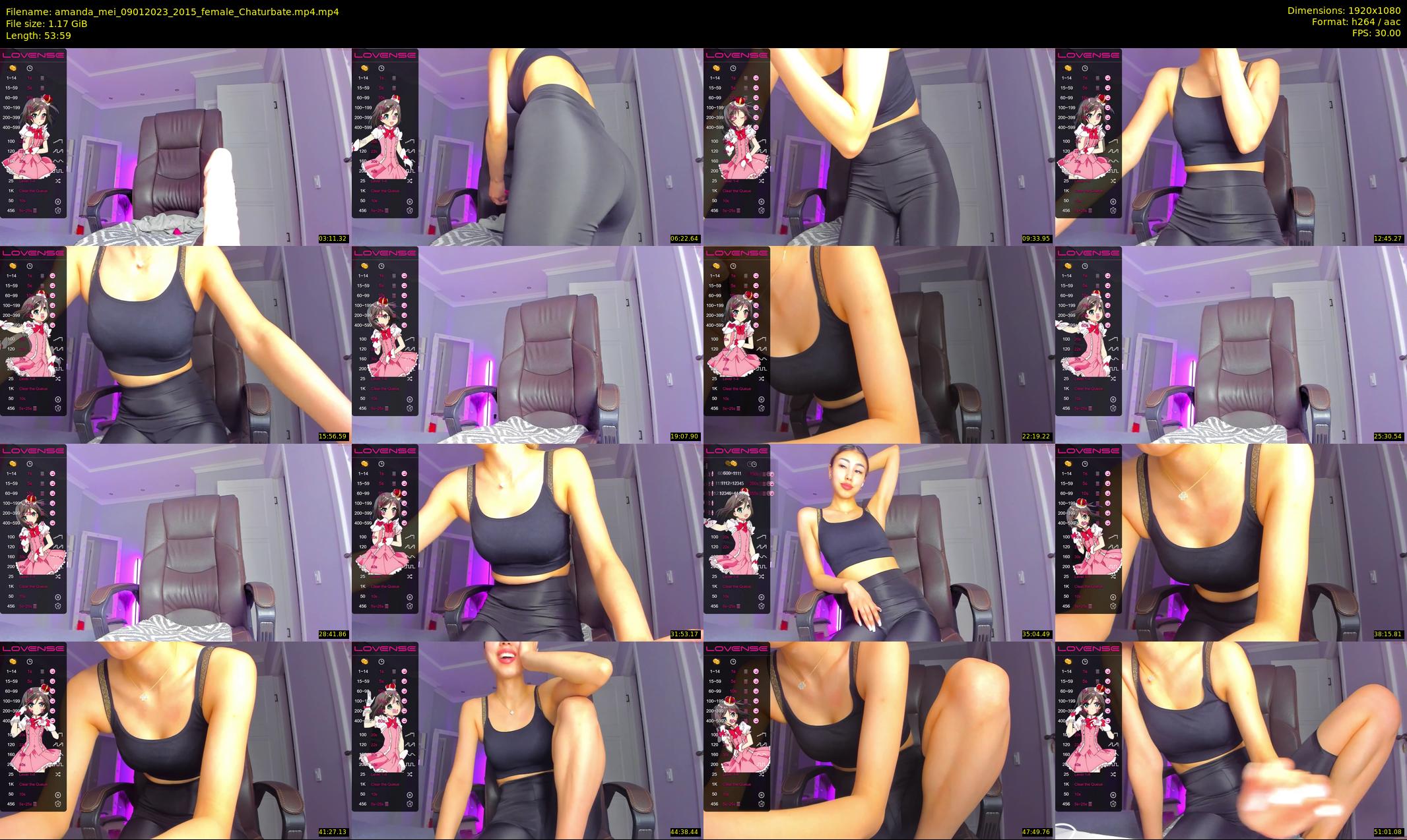 amanda_mei — 54 minute Chaturbate female cam show recording, 1080p, Jan 9, 2023