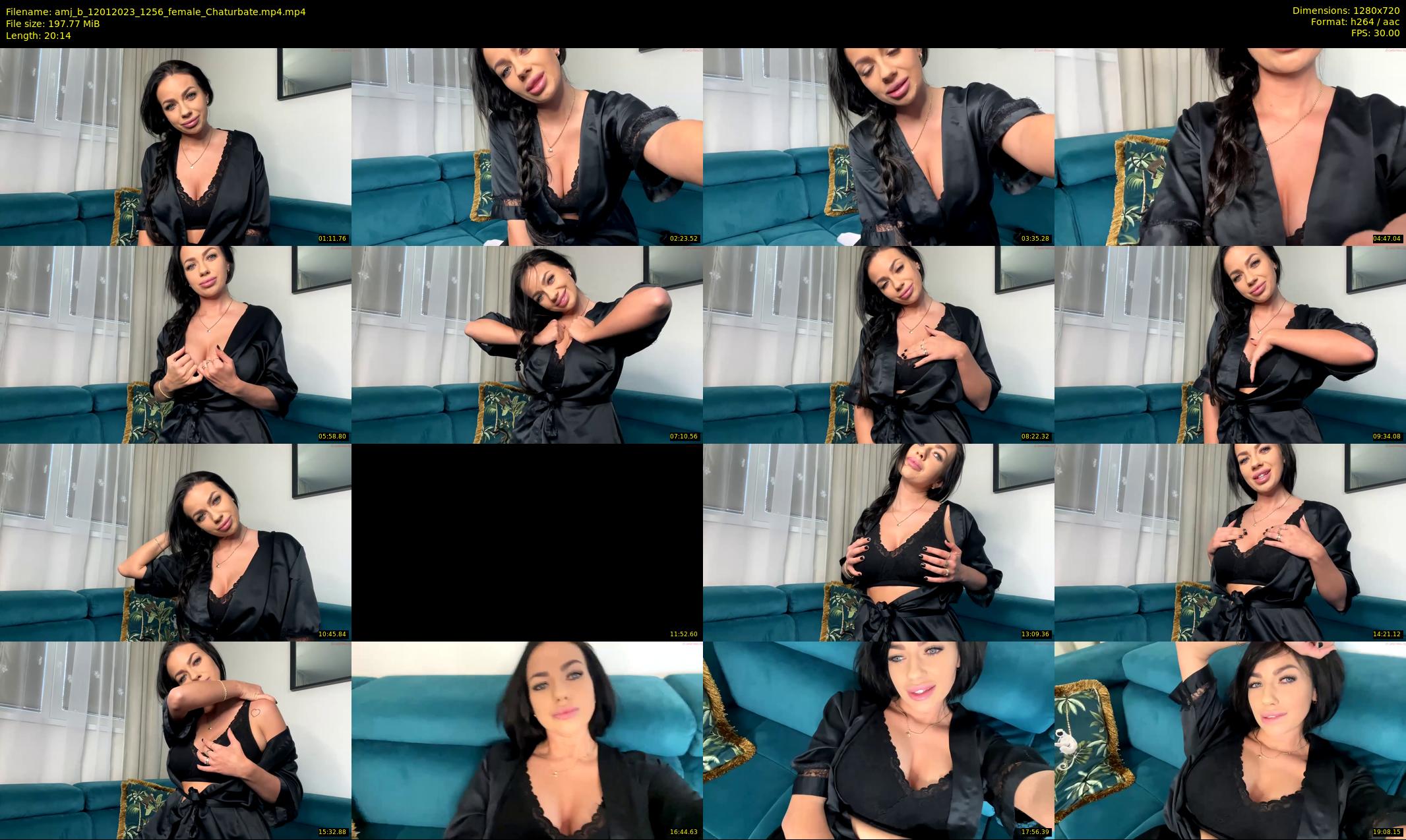 amj_b — 21 minute Chaturbate female cam show recording, 720p, Jan 12, 2023