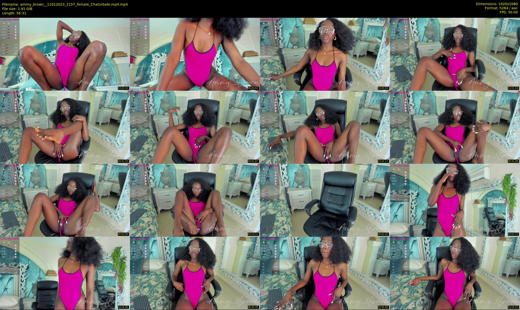 ammy_brown_ — 57 minute Chaturbate female cam show recording, 1080p, Jan 11, 2023