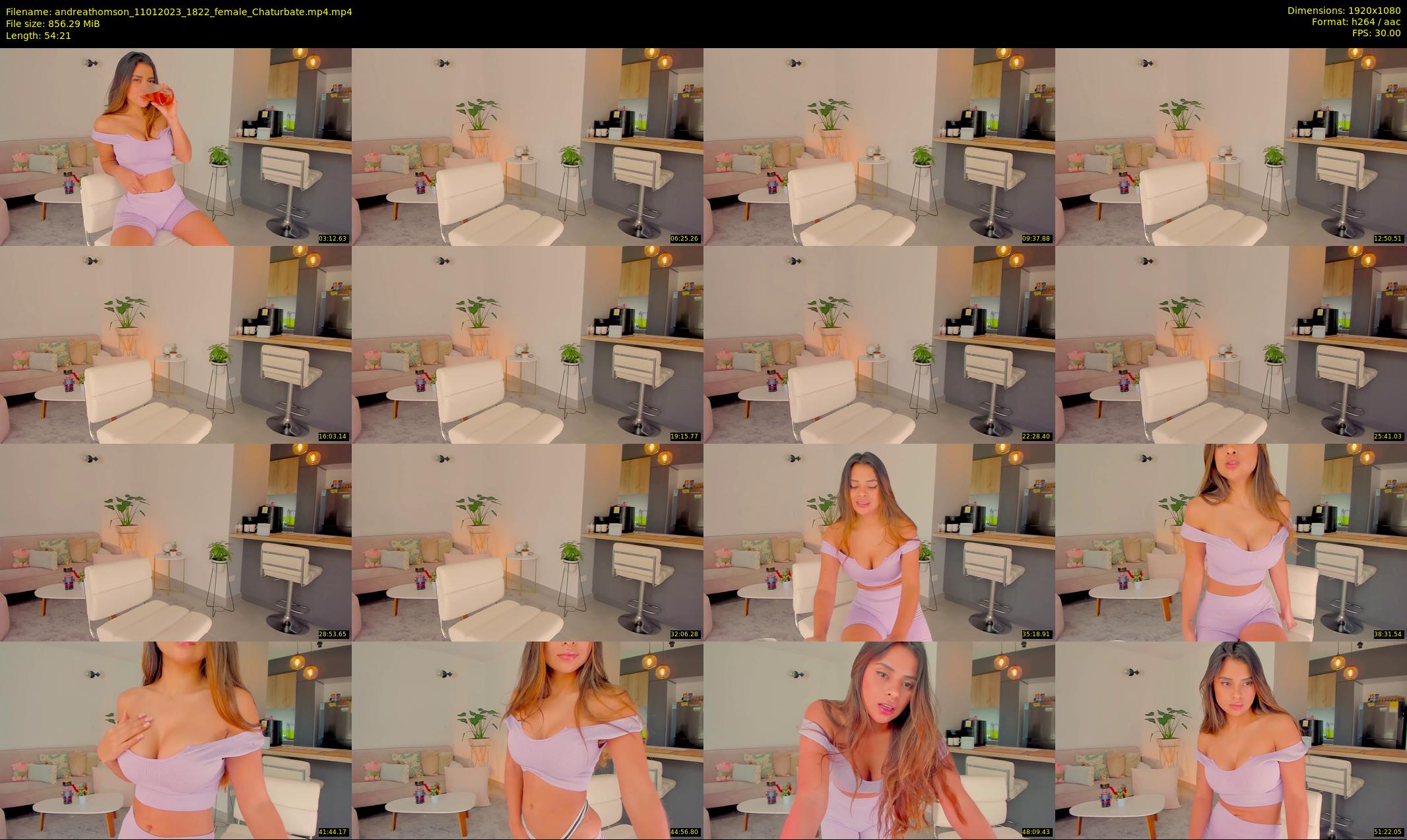 andreathomson — 55 minute Chaturbate female cam show recording, 1080p, Jan 11, 2023