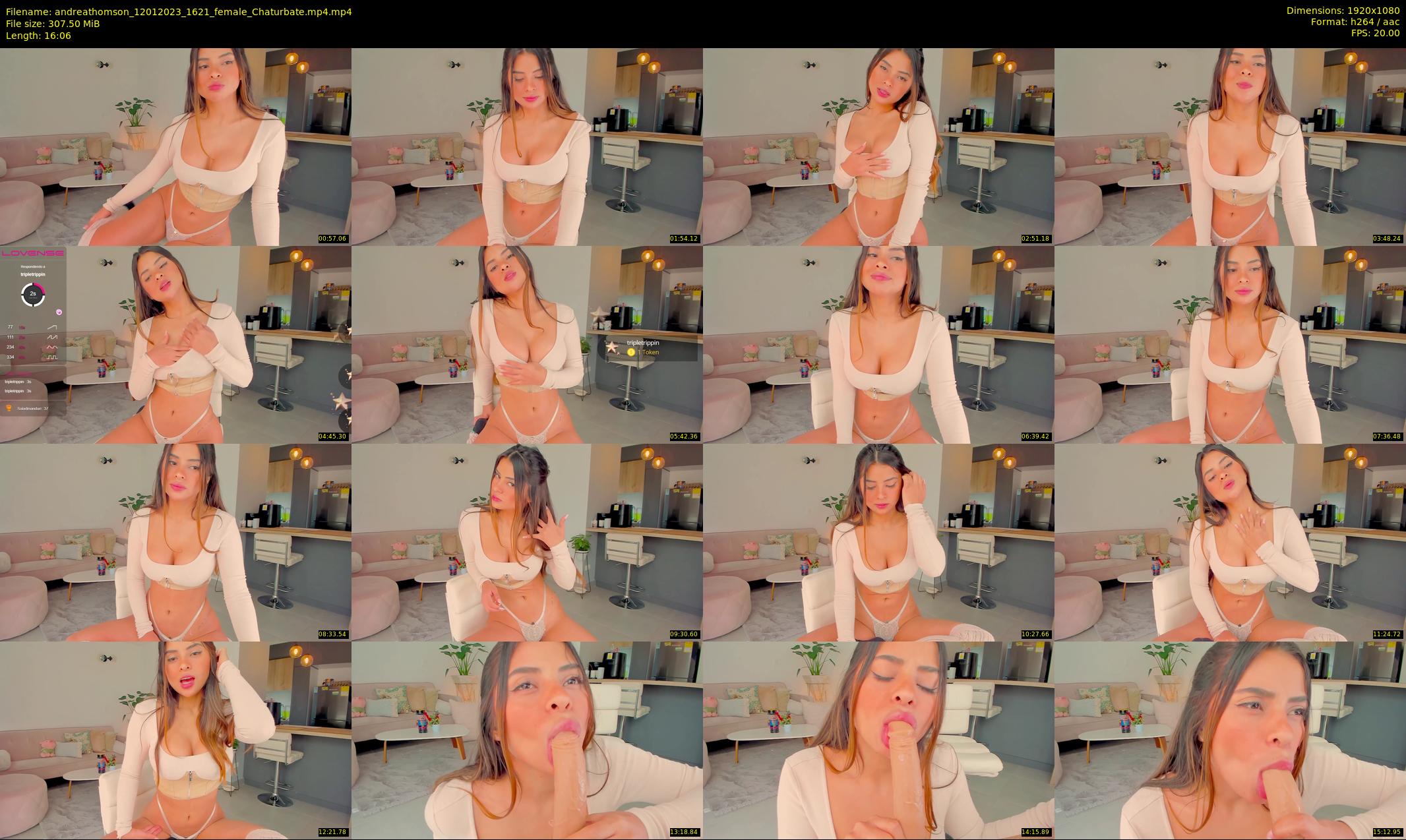 andreathomson — 17 minute Chaturbate female cam show recording, 1080p, Jan 12, 2023
