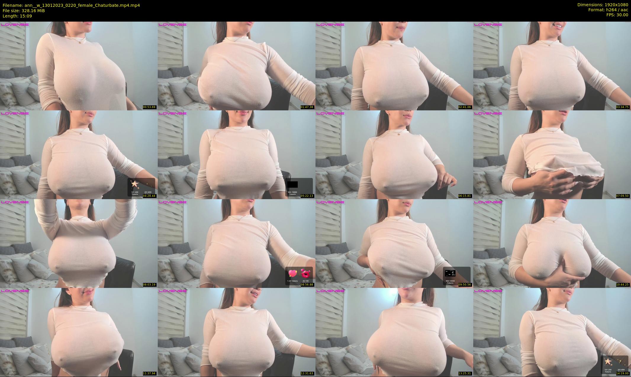 ann__w — 16 minute Chaturbate female cam show recording, 1080p, Jan 13, 2023