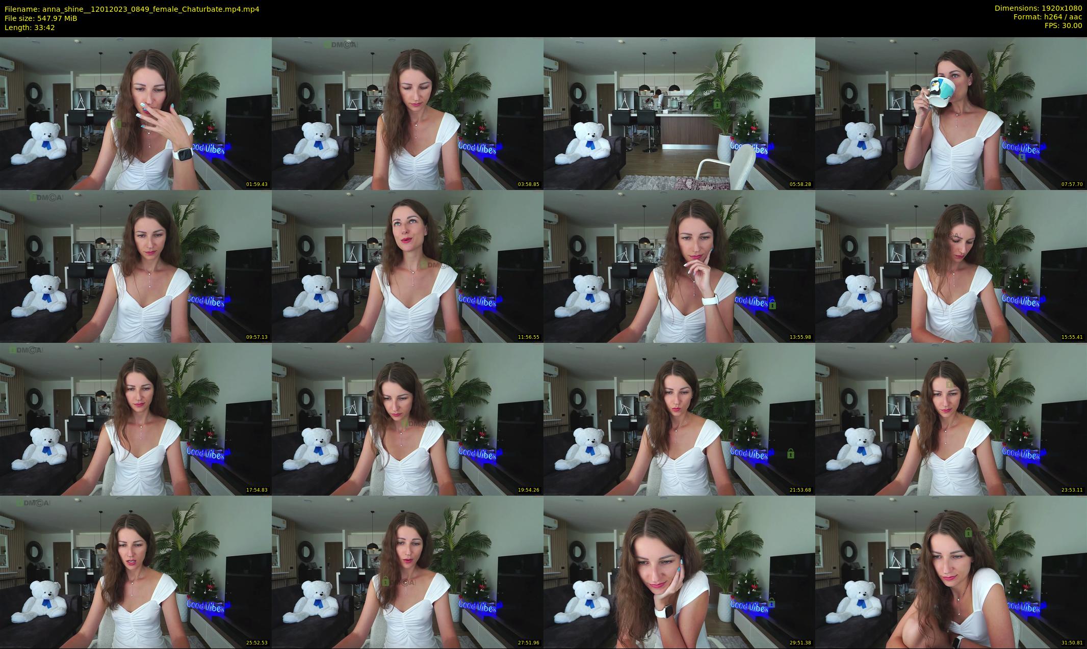 anna_shine_ — 34 minute Chaturbate female cam show recording, 1080p, Jan 12, 2023