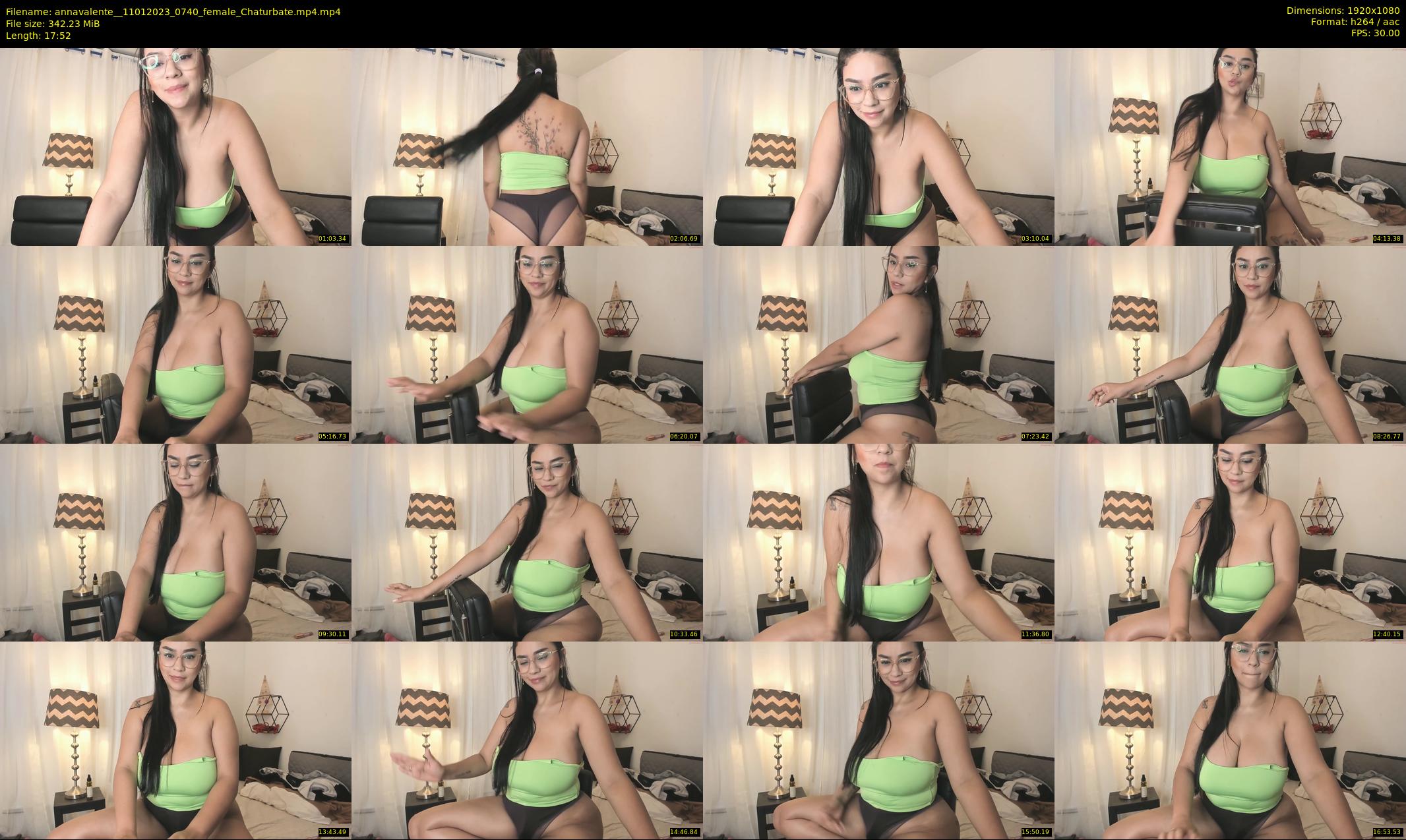 annavalente_ — 18 minute Chaturbate female cam show recording, 1080p, Jan 11, 2023
