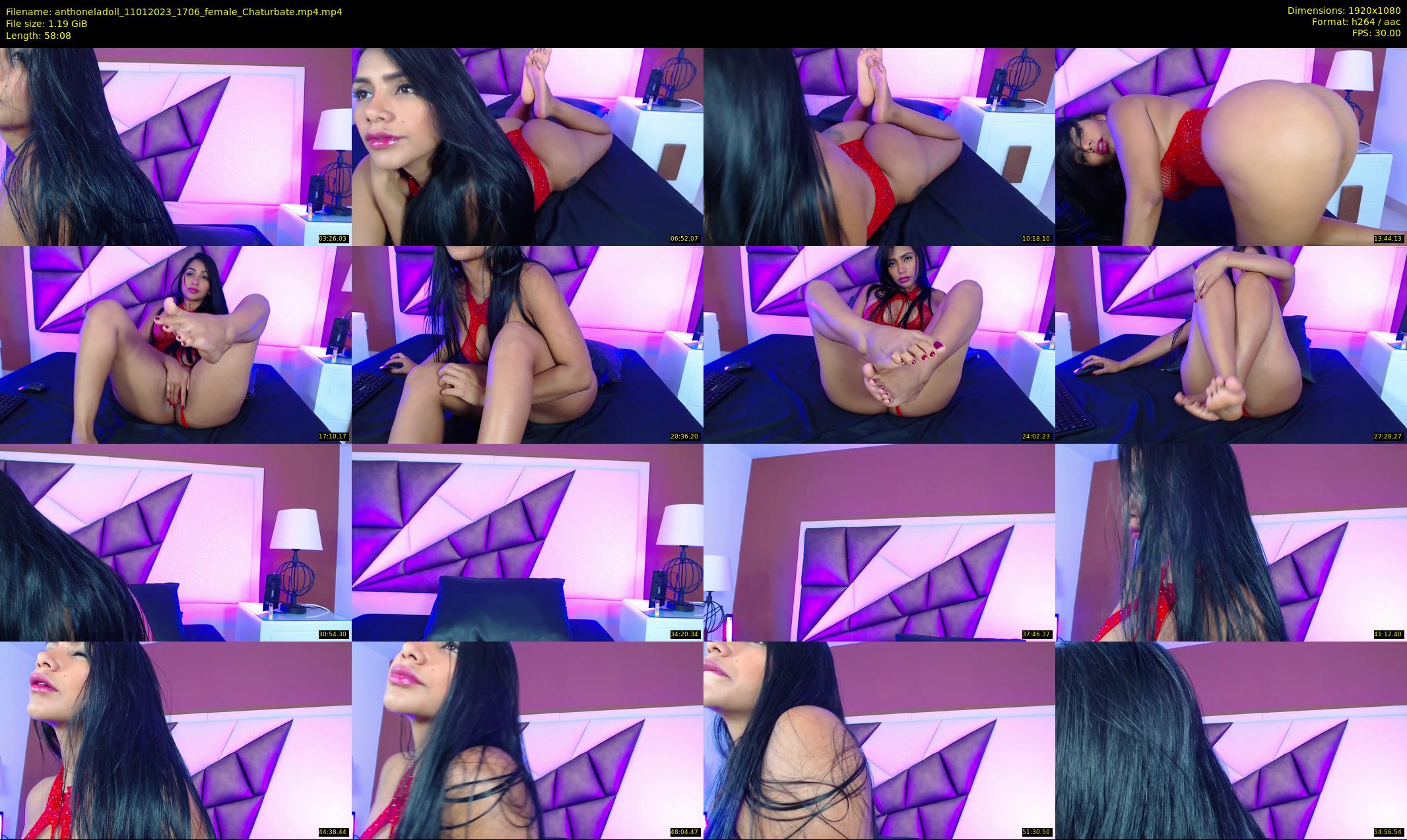 anthoneladoll — 59 minute Chaturbate female cam show recording, 1080p, Jan 11, 2023