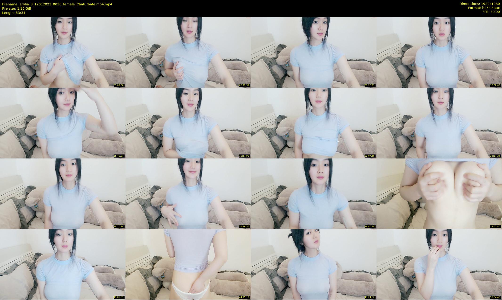 arylia_3 — 54 minute Chaturbate female cam show recording, 1080p, Jan 12, 2023