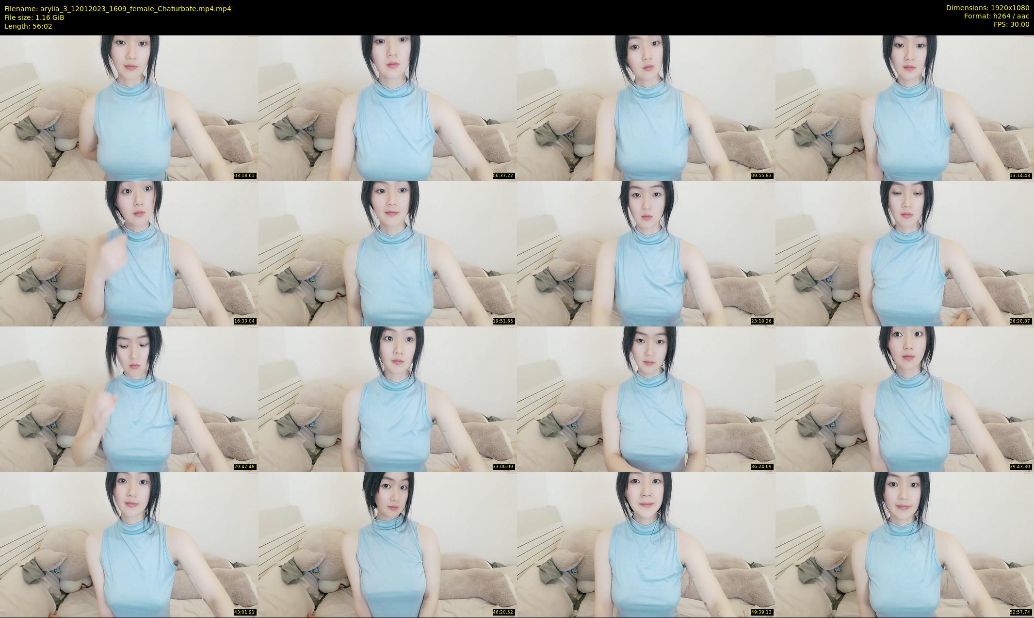 arylia_3 — 57 minute Chaturbate female cam show recording, 1080p, Jan 12, 2023