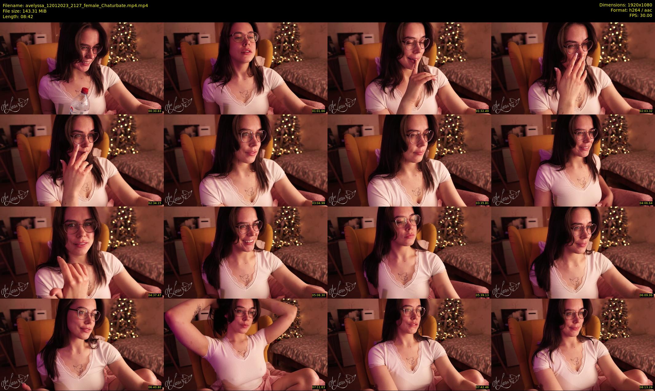 avelyssa — 9 minute Chaturbate female cam show recording, 1080p, Jan 12, 2023