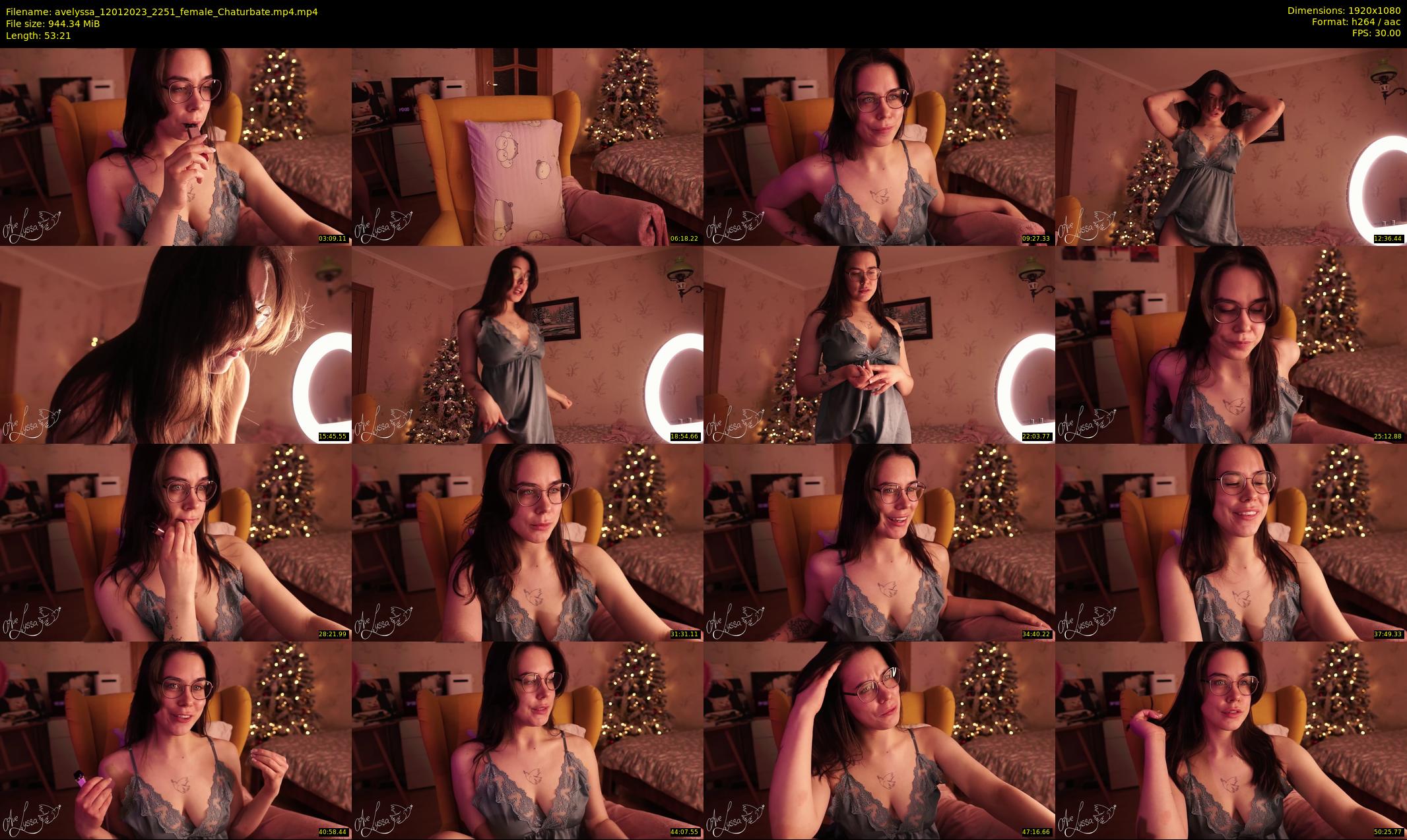 avelyssa — 54 minute Chaturbate female cam show recording, 1080p, Jan 12, 2023