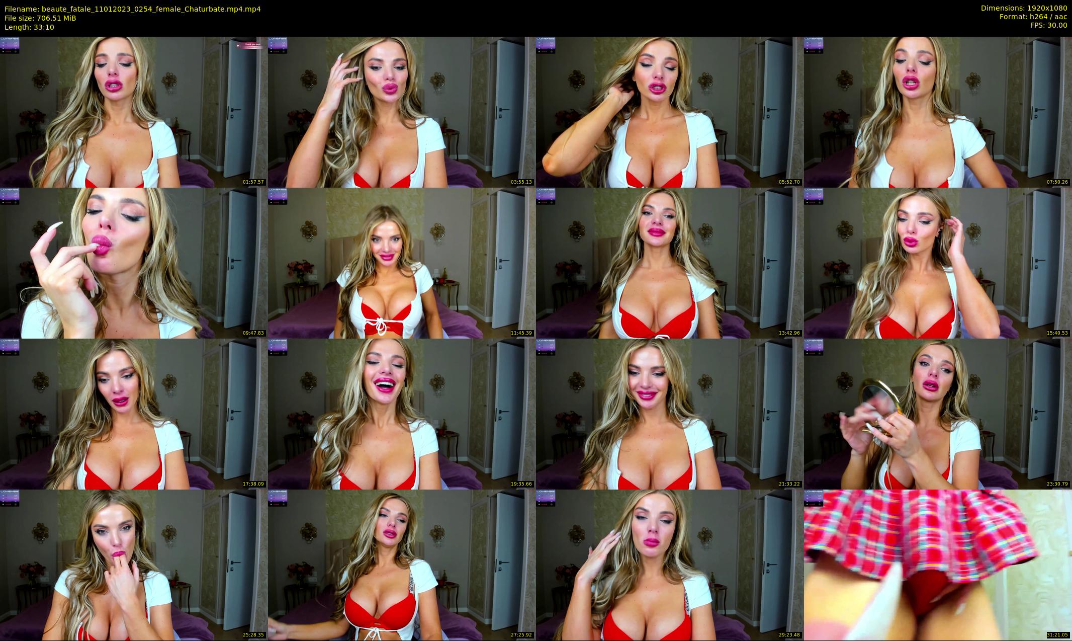 beaute_fatale — 34 minute Chaturbate female cam show recording, 1080p, Jan 11, 2023