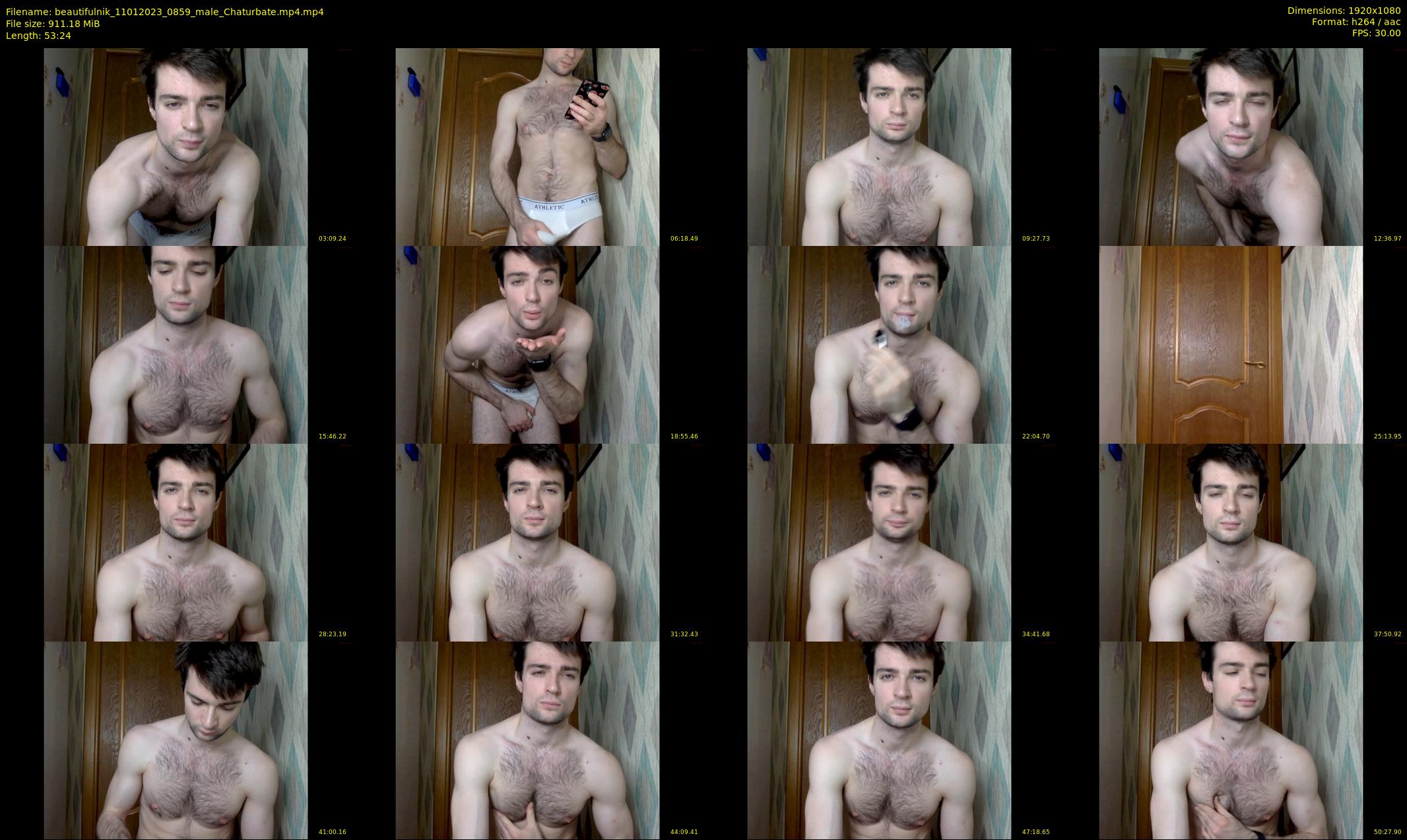 beautifulnik — 54 minute Chaturbate male cam show recording, 1080p, Jan 11, 2023