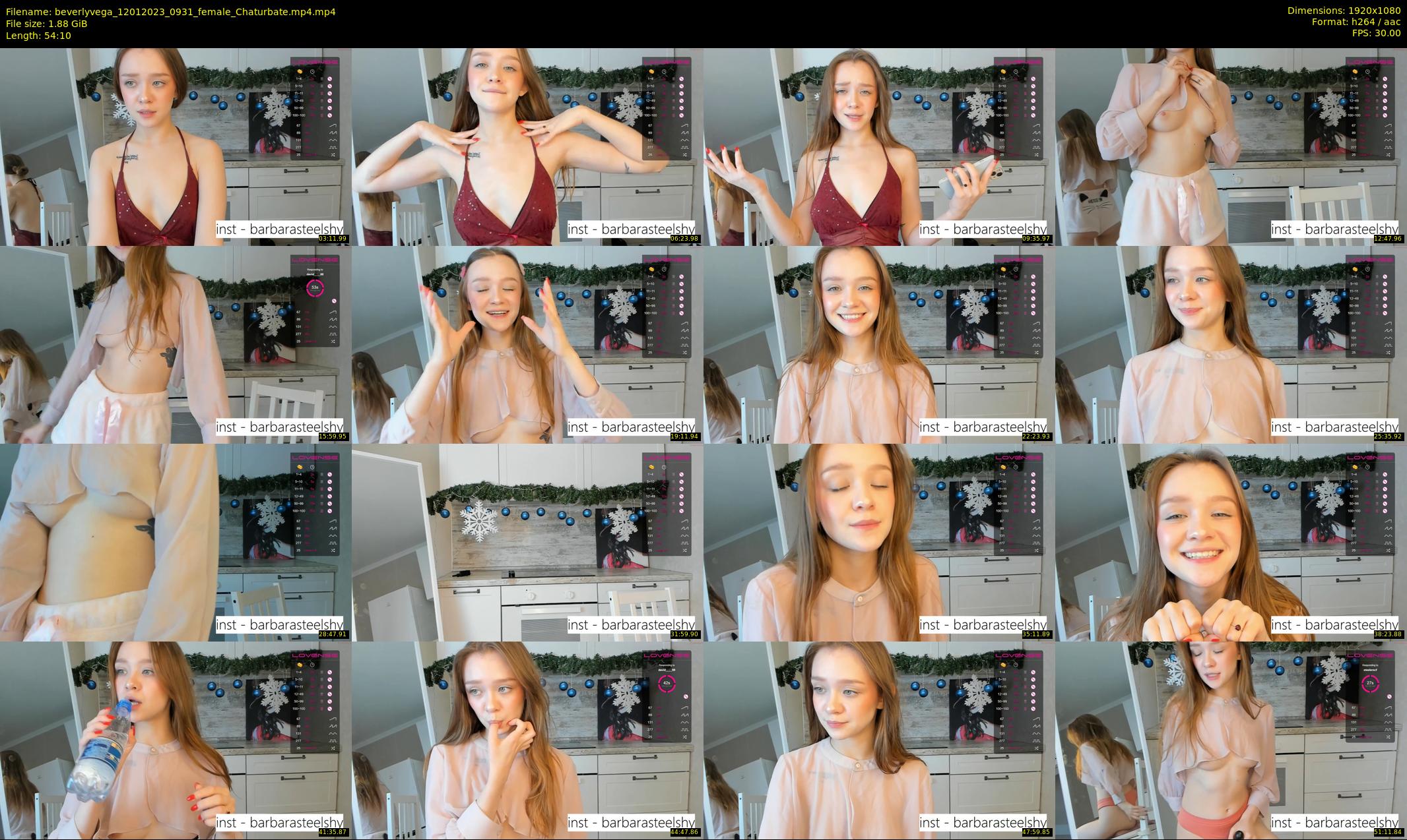 beverlyvega — 55 minute Chaturbate couple cam show recording, 1080p, Jan 12, 2023