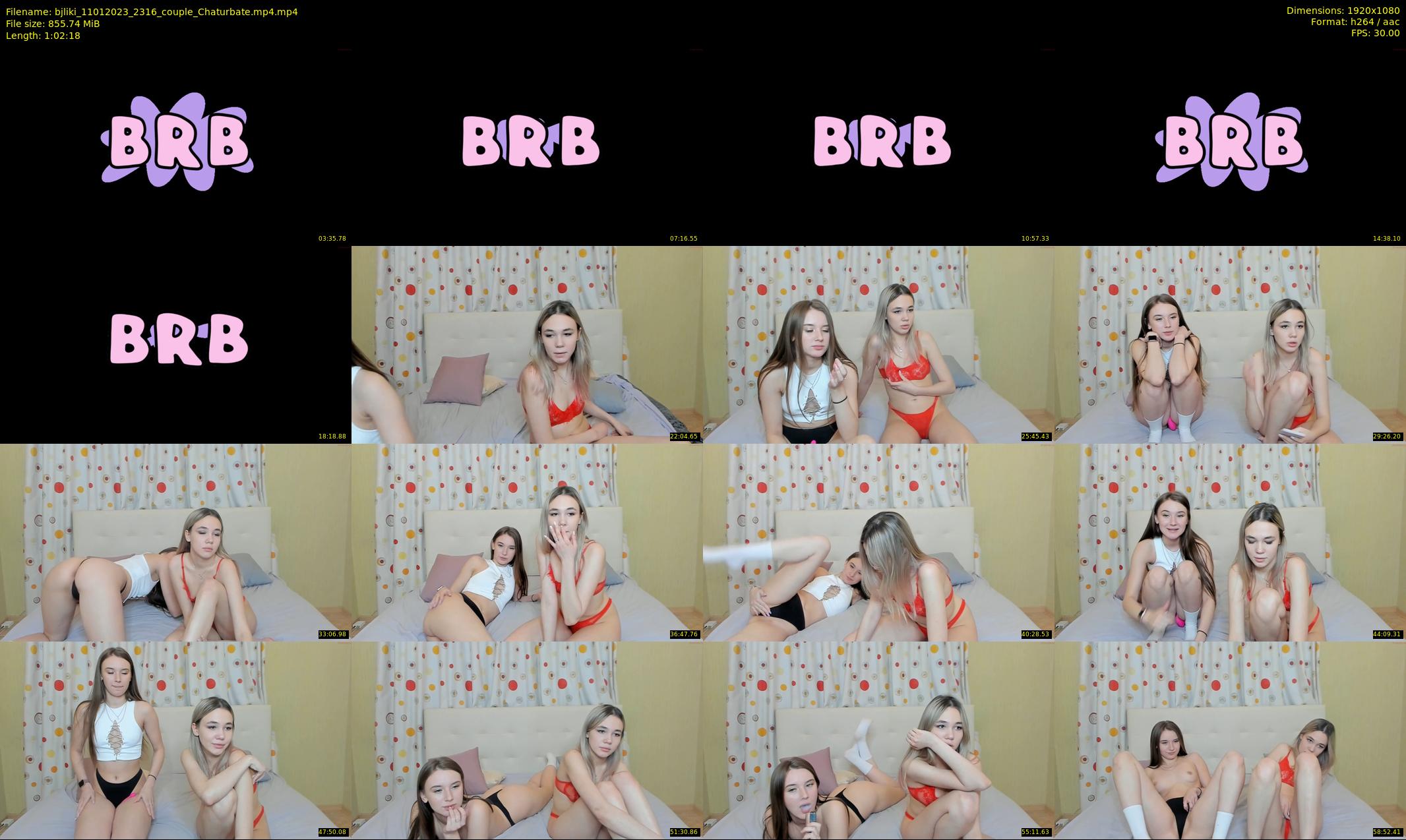 bjliki — 63 minute Chaturbate couple cam show recording, 1080p, Jan 11, 2023