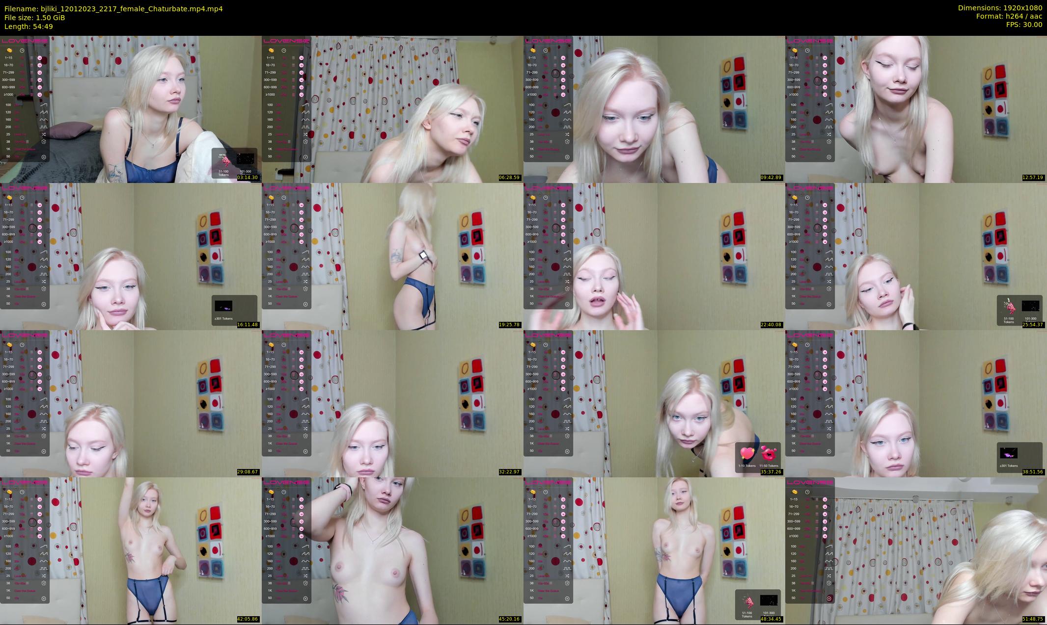bjliki — 55 minute Chaturbate couple cam show recording, 1080p, Jan 12, 2023