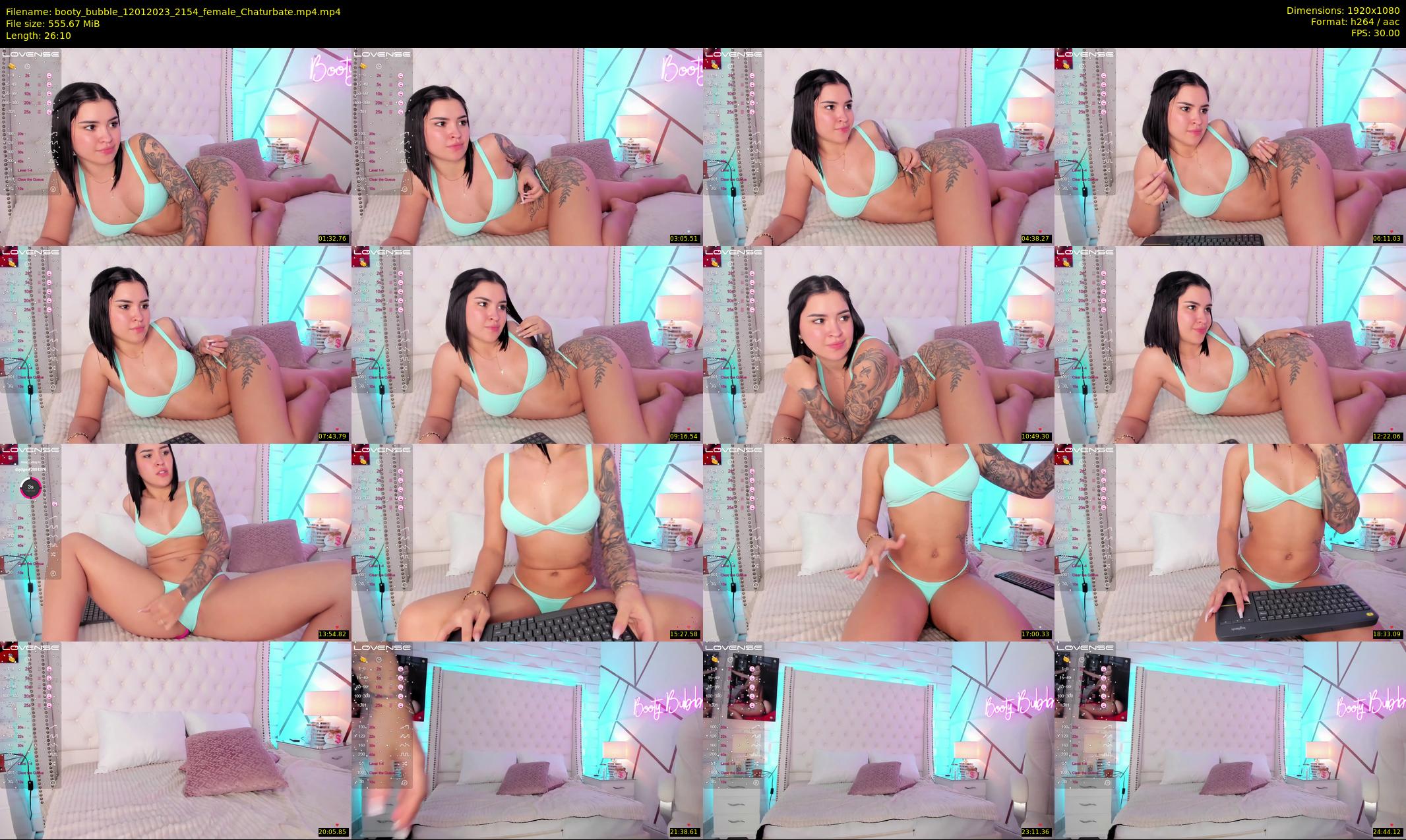 booty_bubble — 27 minute Chaturbate female cam show recording, 1080p, Jan 12, 2023