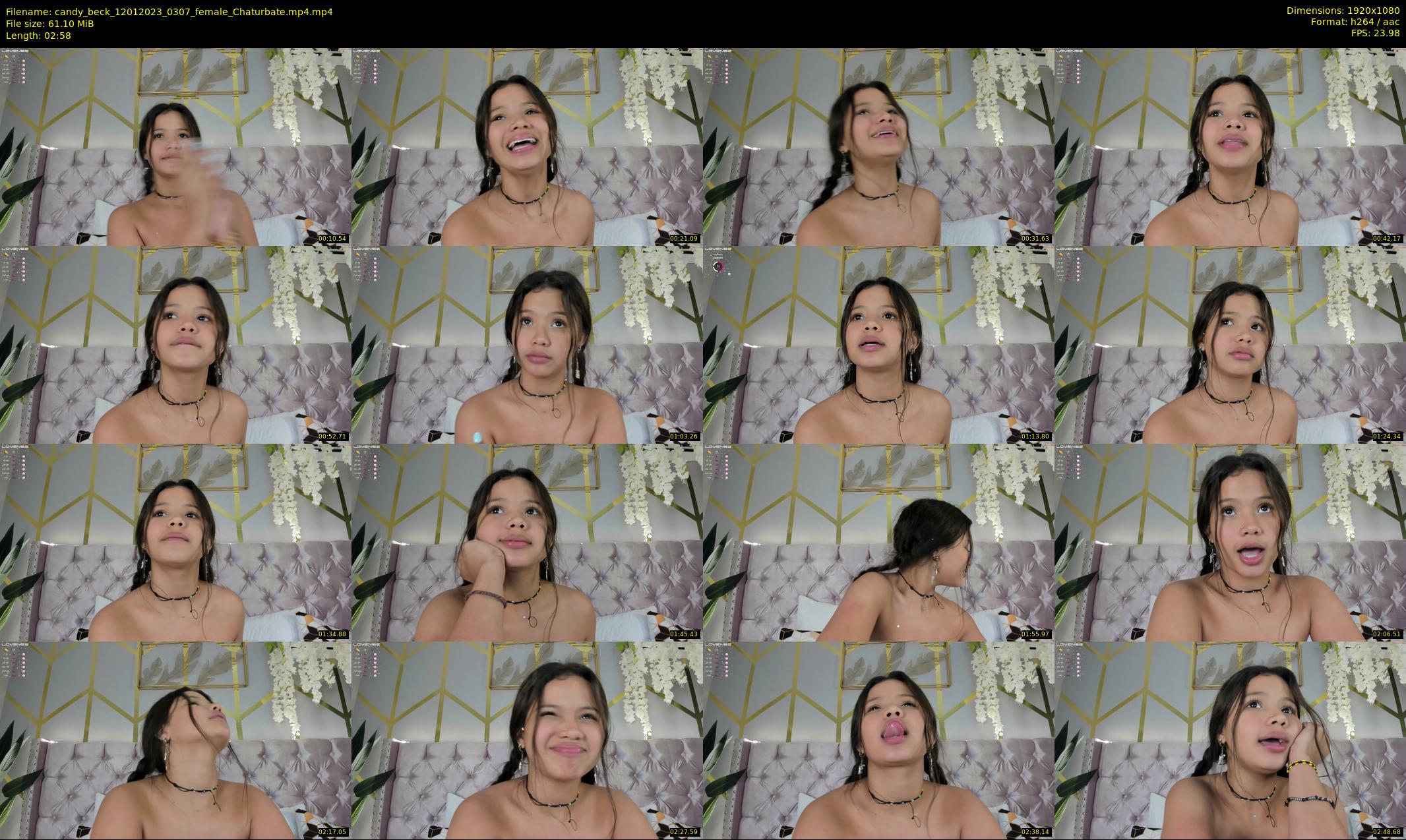 candy_beck — 3 minute Chaturbate female cam show recording, 1080p, Jan 12, 2023