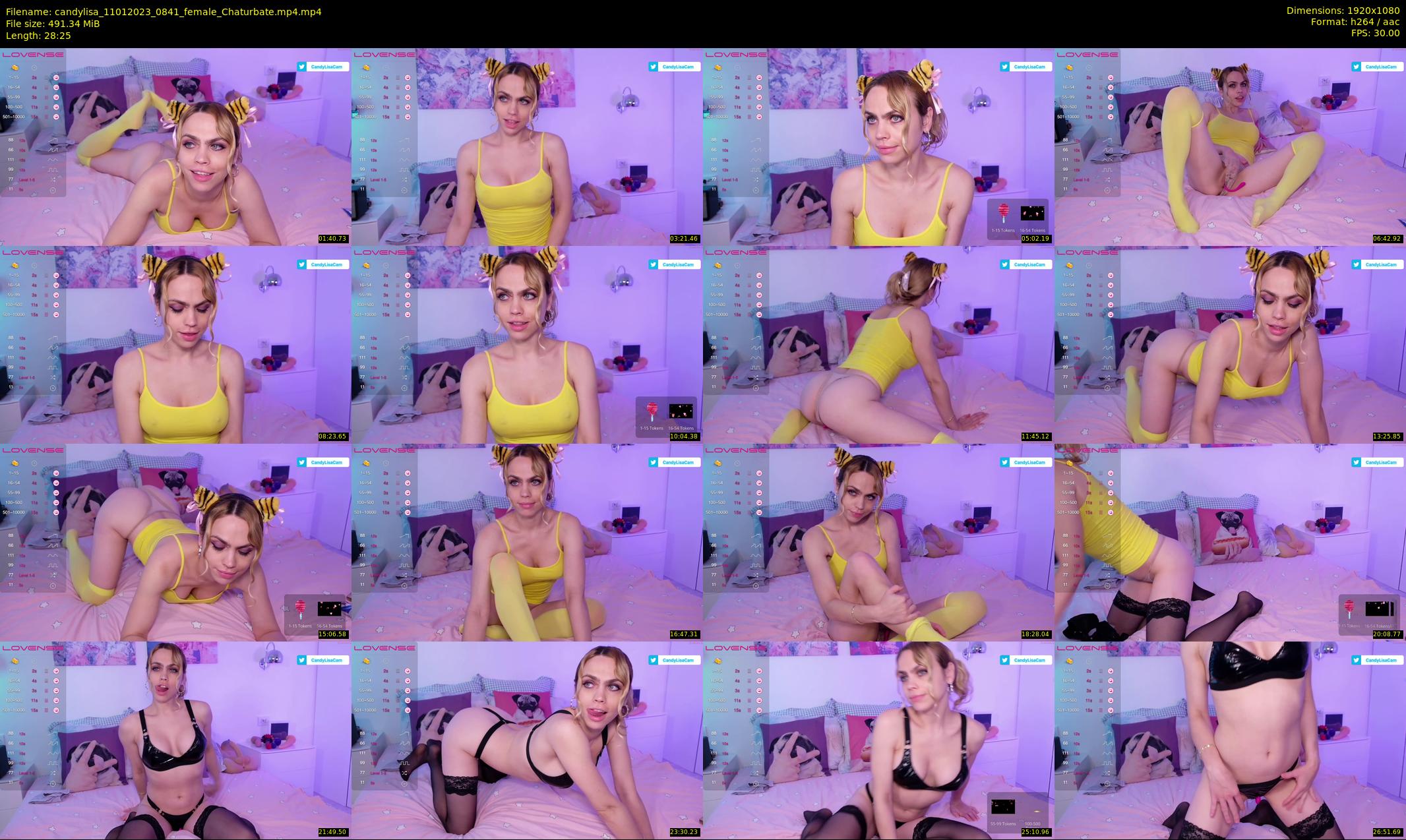candylisa — 29 minute Chaturbate female cam show recording, 1080p, Jan 11, 2023