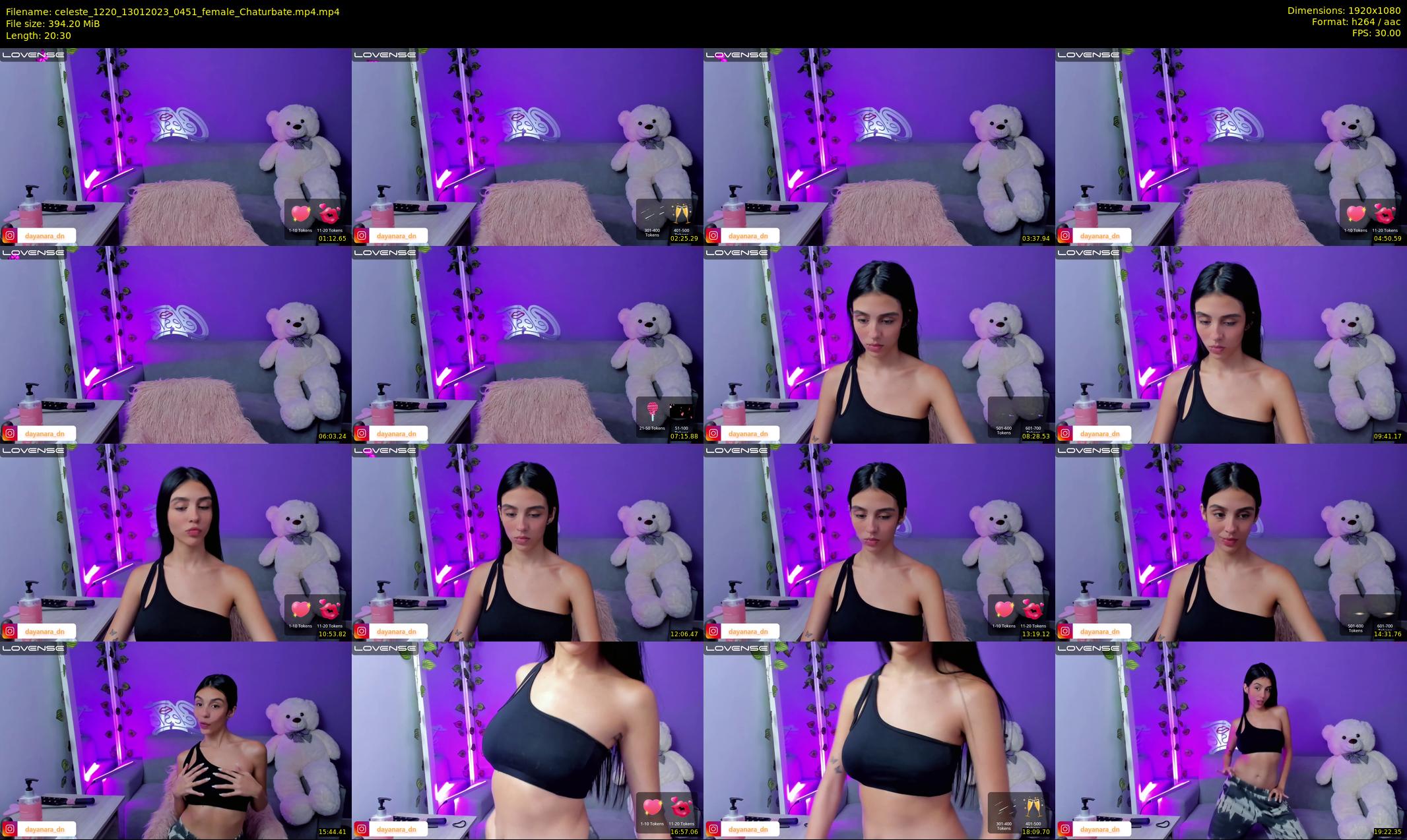 celeste_1220 — 21 minute Chaturbate female cam show recording, 1080p, Jan 13, 2023