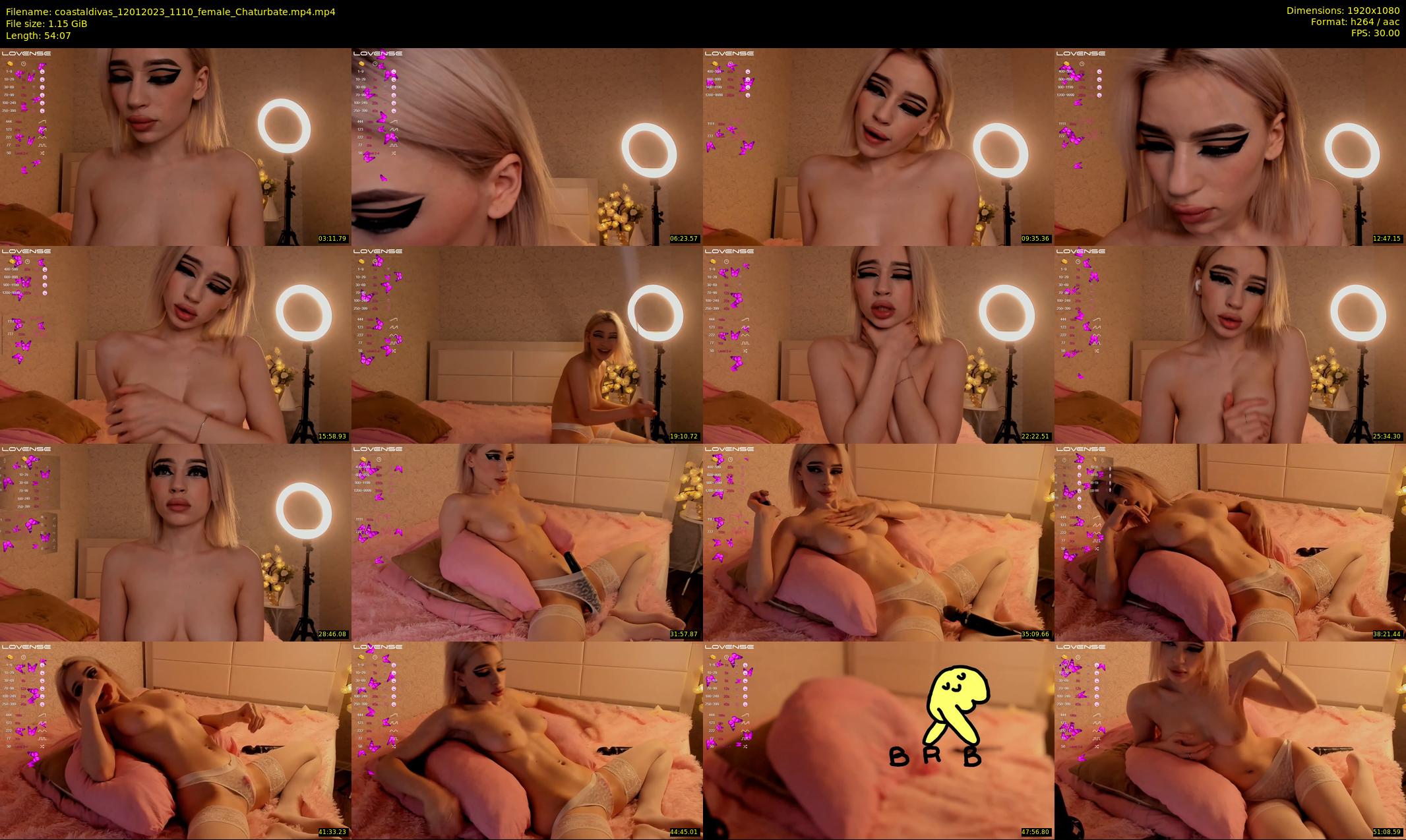 coastaldivas — 55 minute Chaturbate female cam show recording, 1080p, Jan 12, 2023