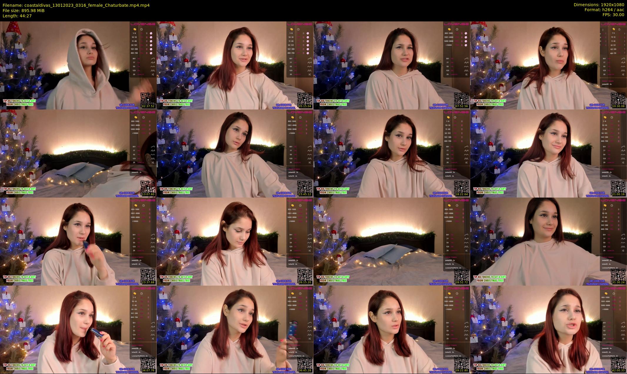 coastaldivas — 45 minute Chaturbate female cam show recording, 1080p, Jan 13, 2023