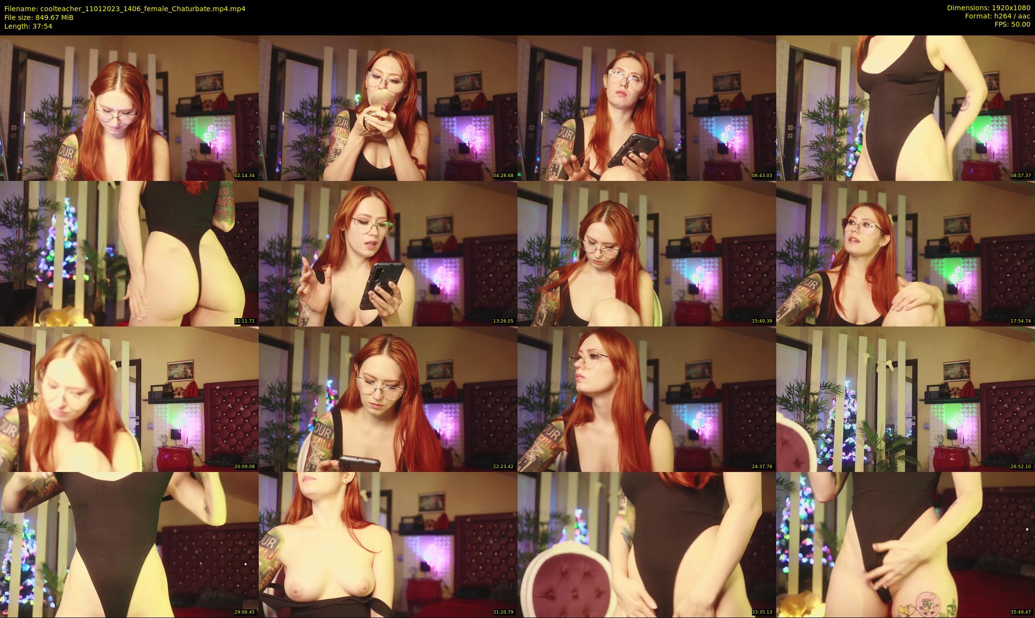 coolteacher — 38 minute Chaturbate female cam show recording, 1080p, Jan 11, 2023