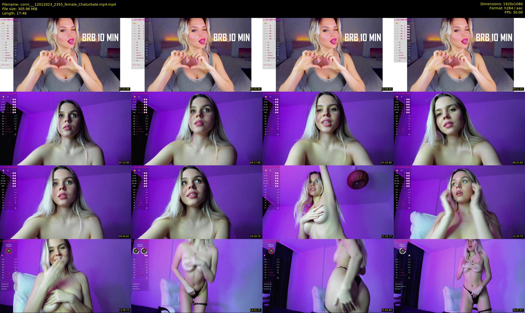 corni__ — 18 minute Chaturbate female cam show recording, 1080p, Jan 12, 2023