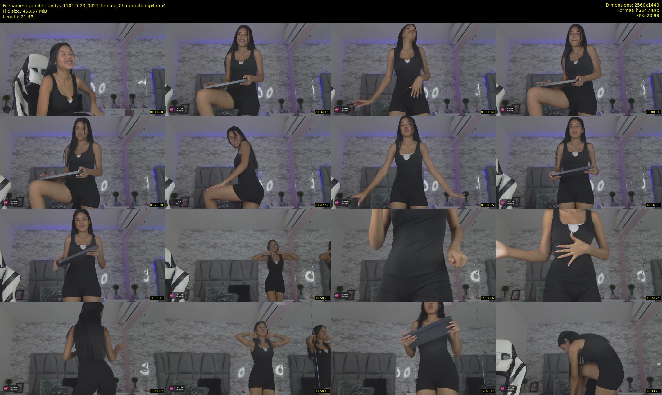 cyanide_candys — 22 minute Chaturbate female cam show recording, 1080p, Jan 11, 2023