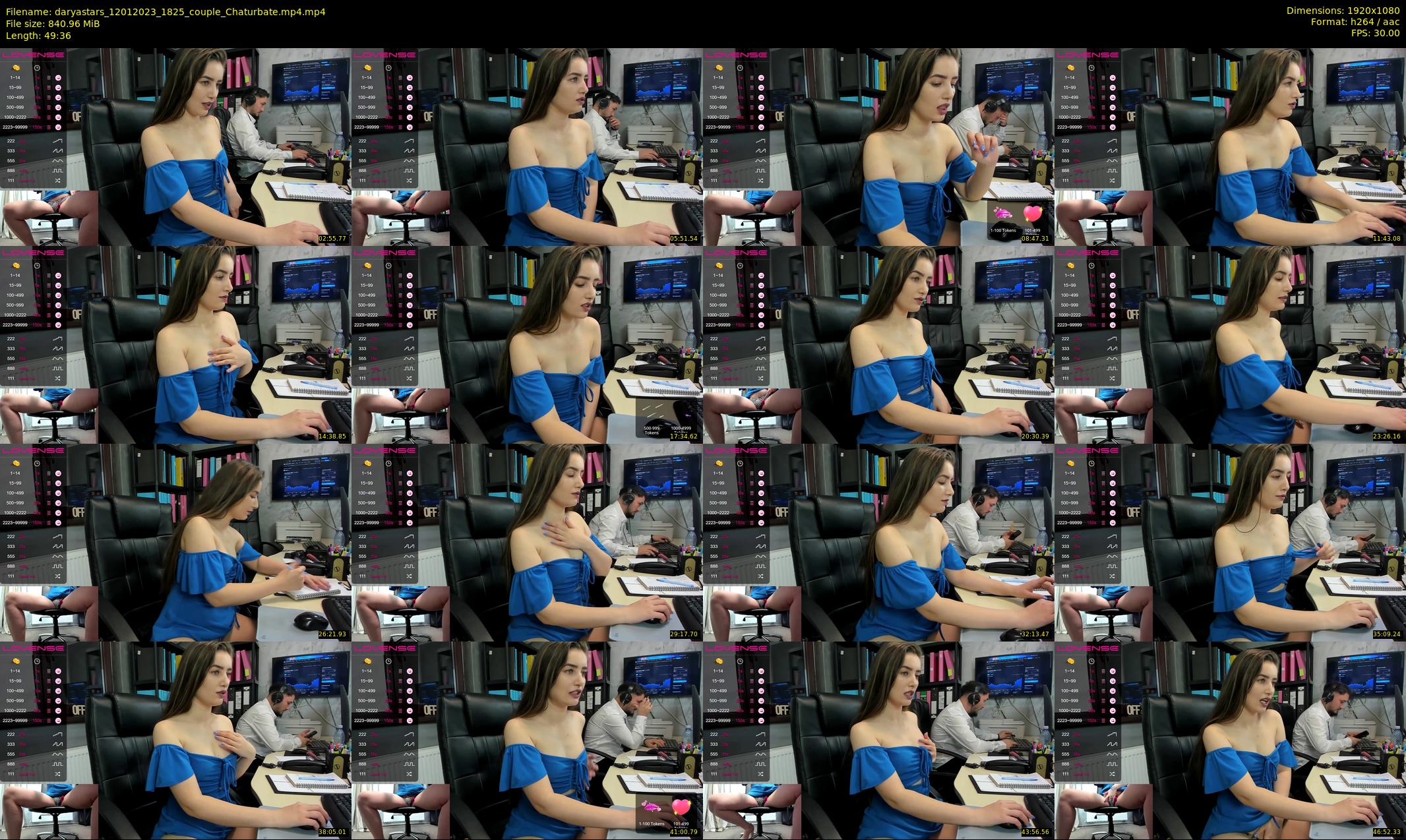 daryastars — 50 minute Chaturbate couple cam show recording, 1080p, Jan 12, 2023