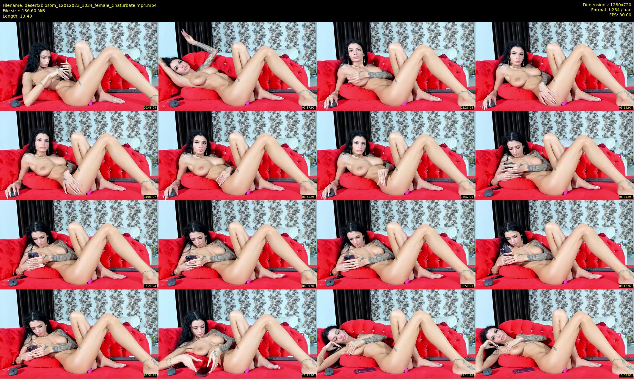 desert2blosom — 14 minute Chaturbate female cam show recording, 720p, Jan 12, 2023