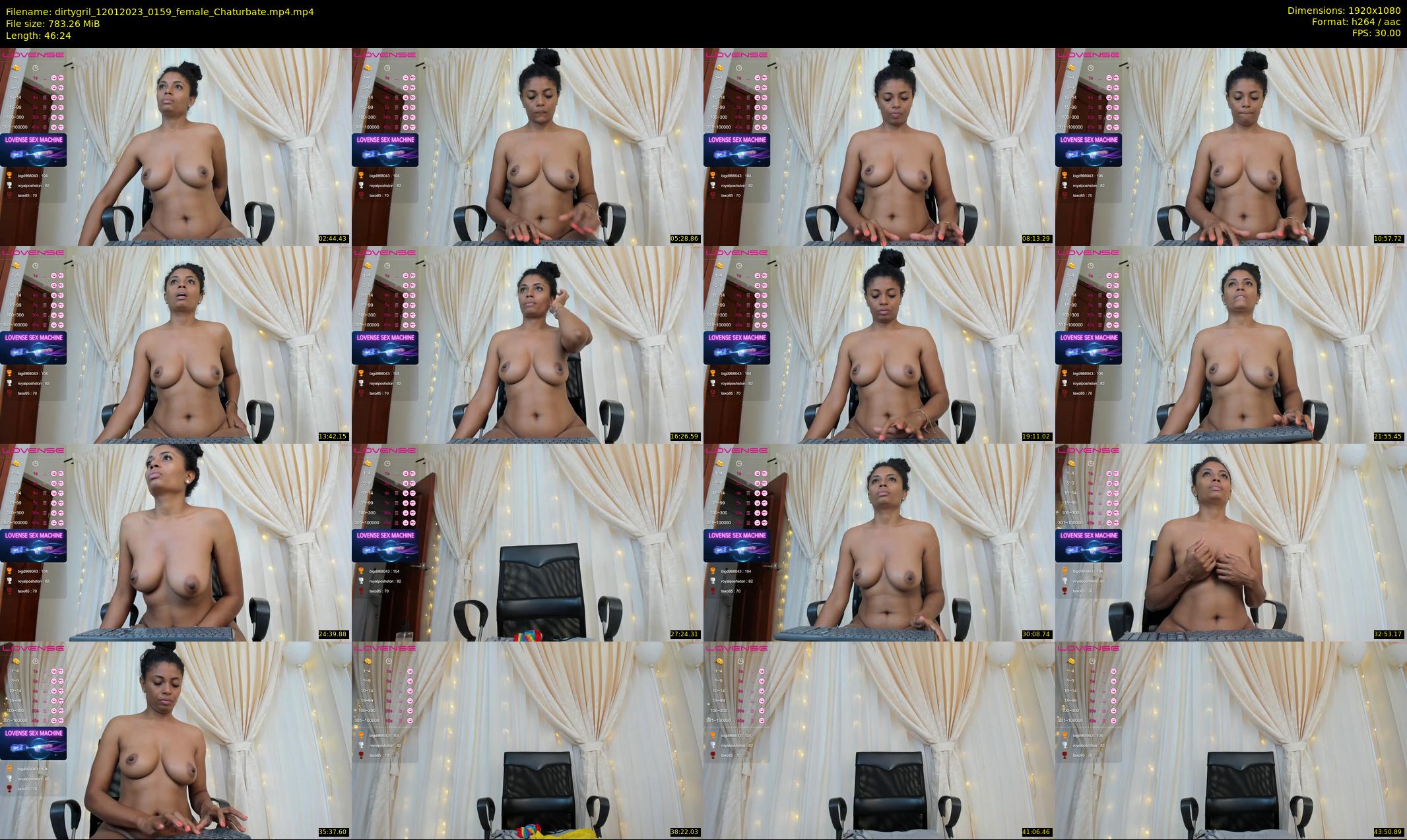 dirtygril — 47 minute Chaturbate female cam show recording, 1080p, Jan 12, 2023