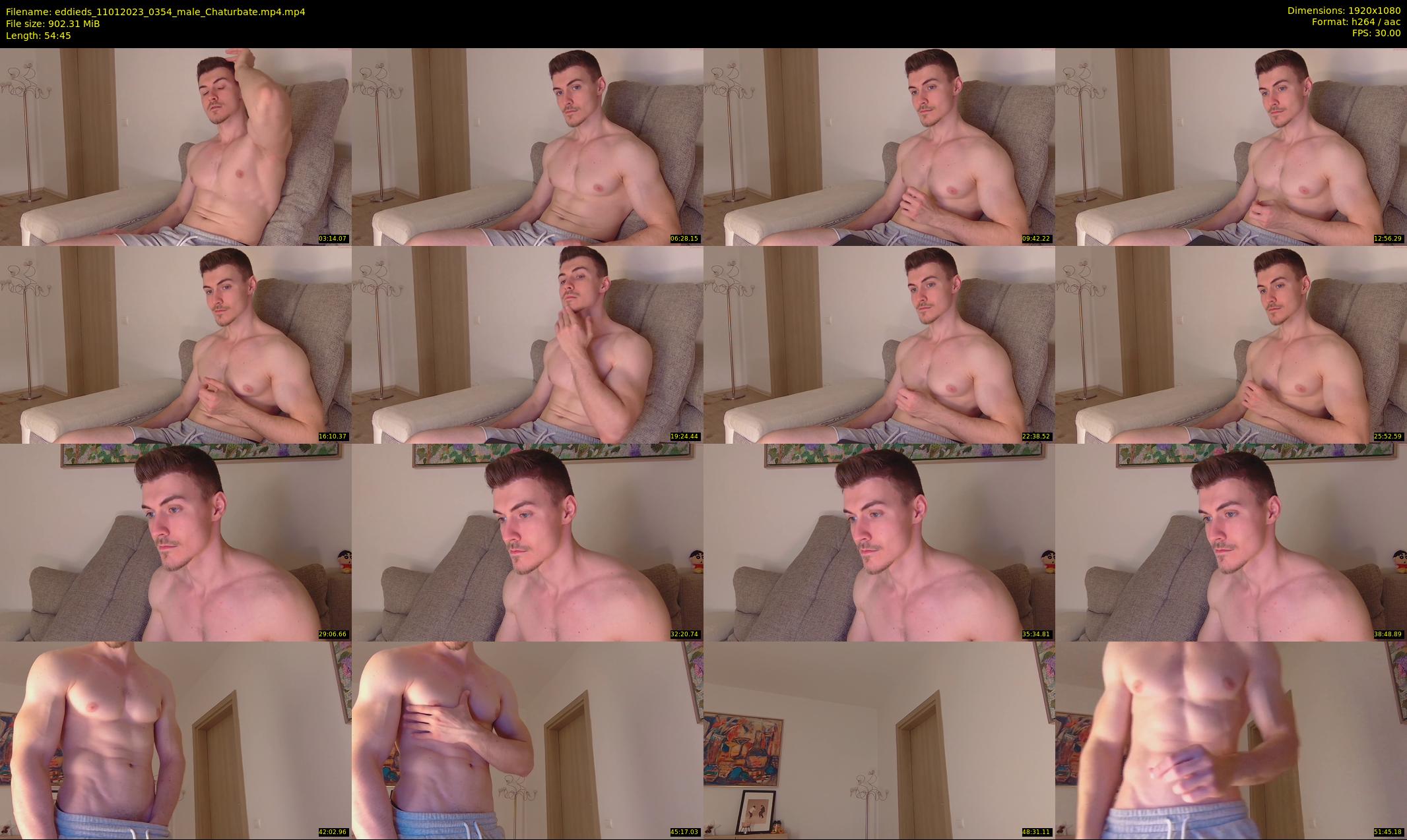 eddieds — 55 minute Chaturbate male cam show recording, 1080p, Jan 11, 2023
