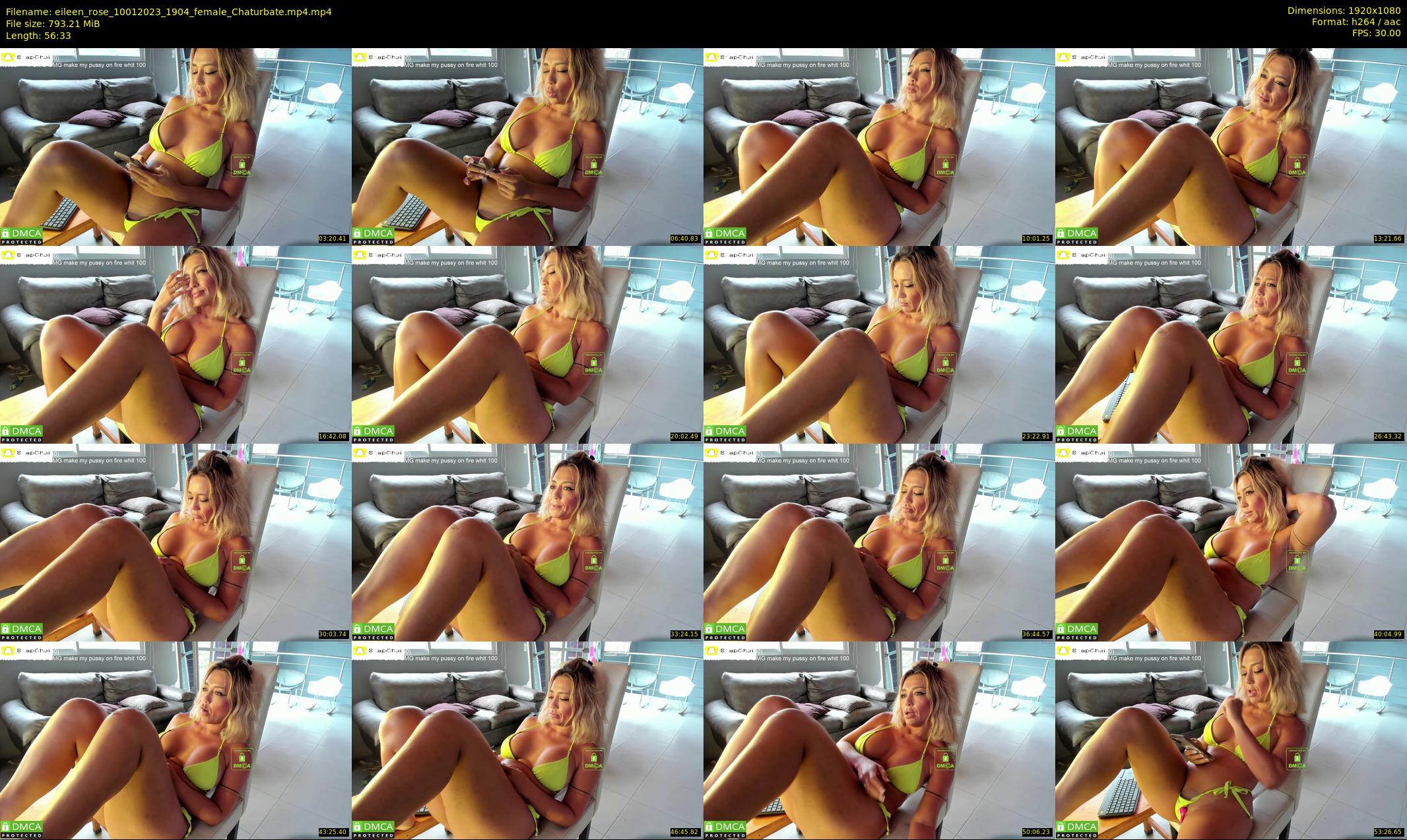 eileen_rose — 57 minute Chaturbate female cam show recording, 1080p, Jan 10, 2023